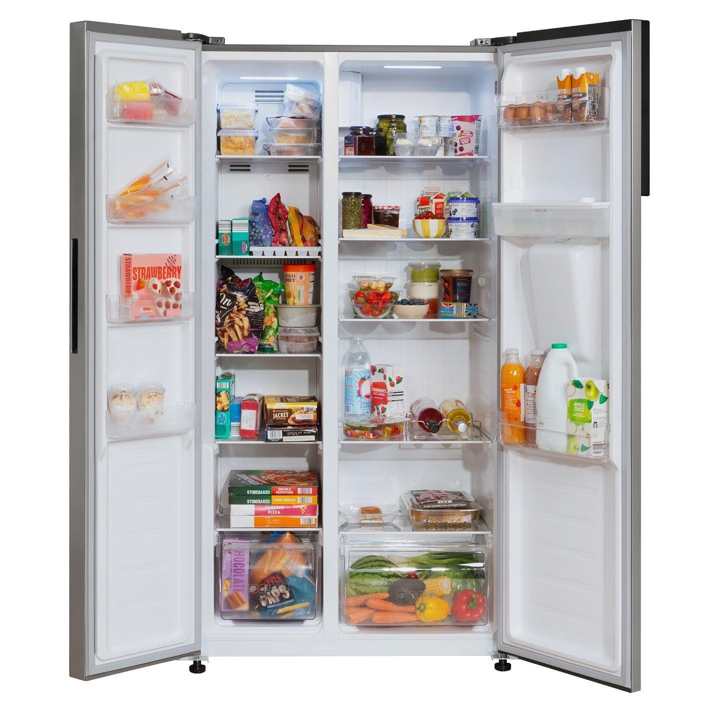 Stainless Steel - Russell Hobbs - RH90AFF201SS-WD Fridge Freezer Water Dispenser - 12