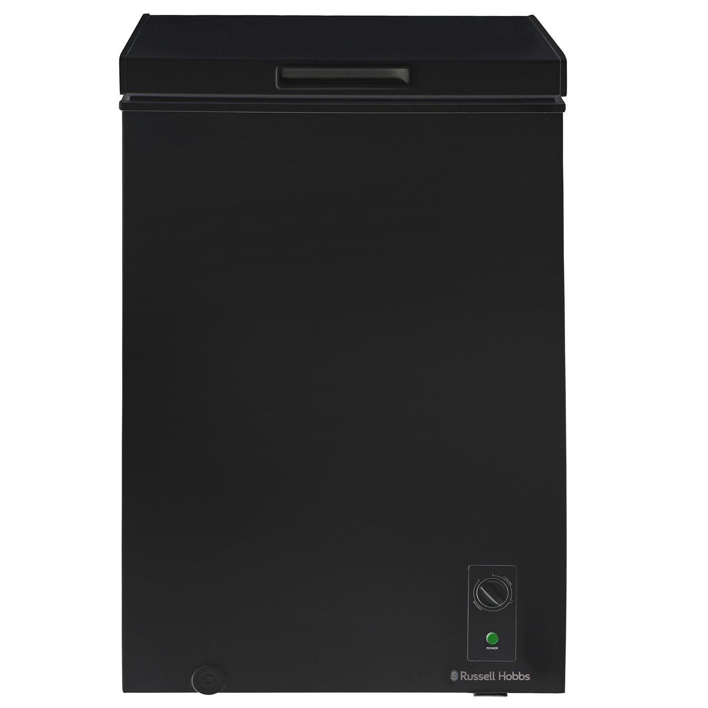 Black - Russell Hobbs - RH99CF0E1B 99L Compact Chest Freezer in Black - 13