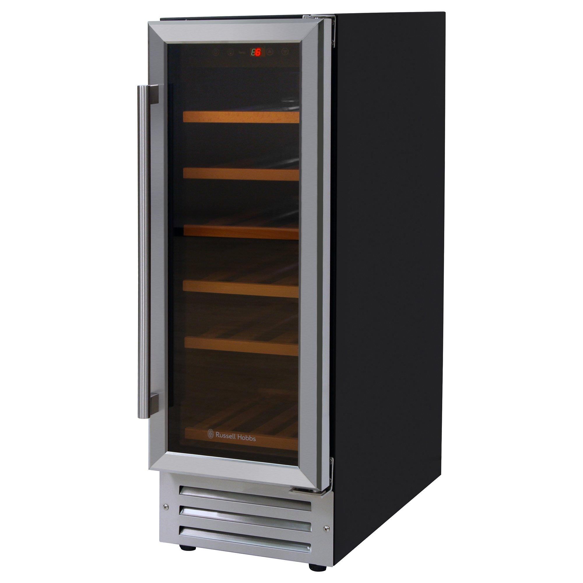 Stainless Steel - Russell Hobbs - RHBI18WC1SS 18 Bottle Wine Cooler - 1