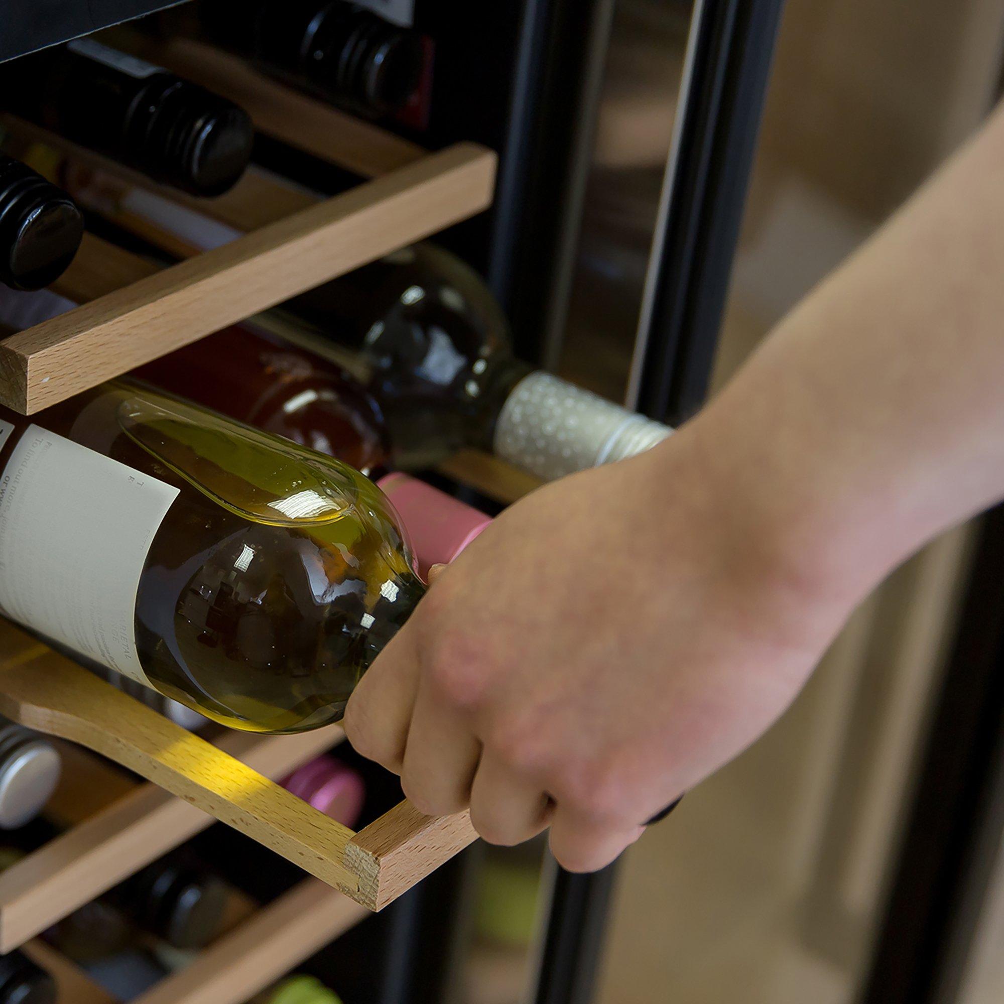 Stainless Steel - Russell Hobbs - RHBI18WC1SS 18 Bottle Wine Cooler - 6