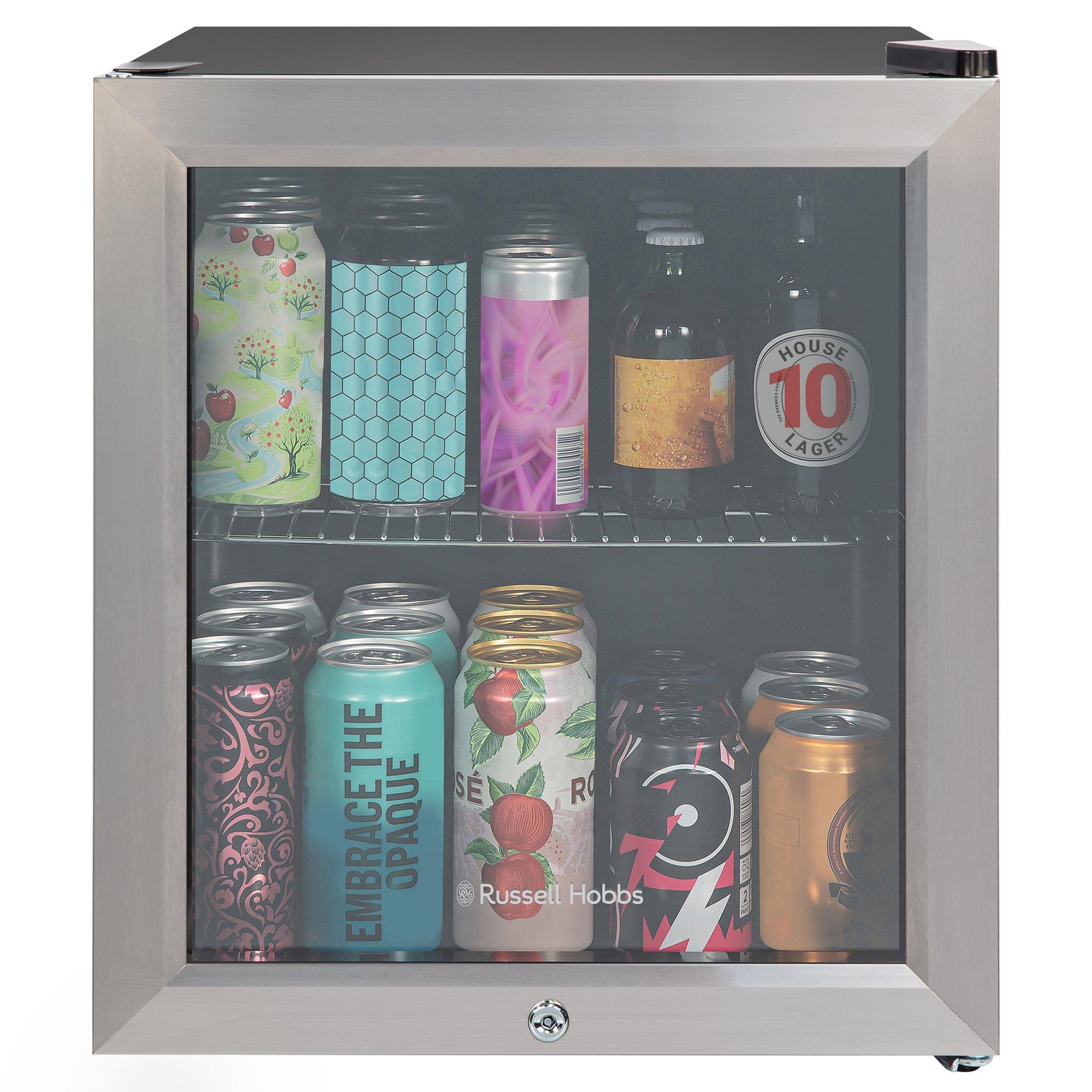 Stainless Steel - Russell Hobbs - RHGWC3SS-C-LCK 12 Bottle Lockable Wine Cooler - 1
