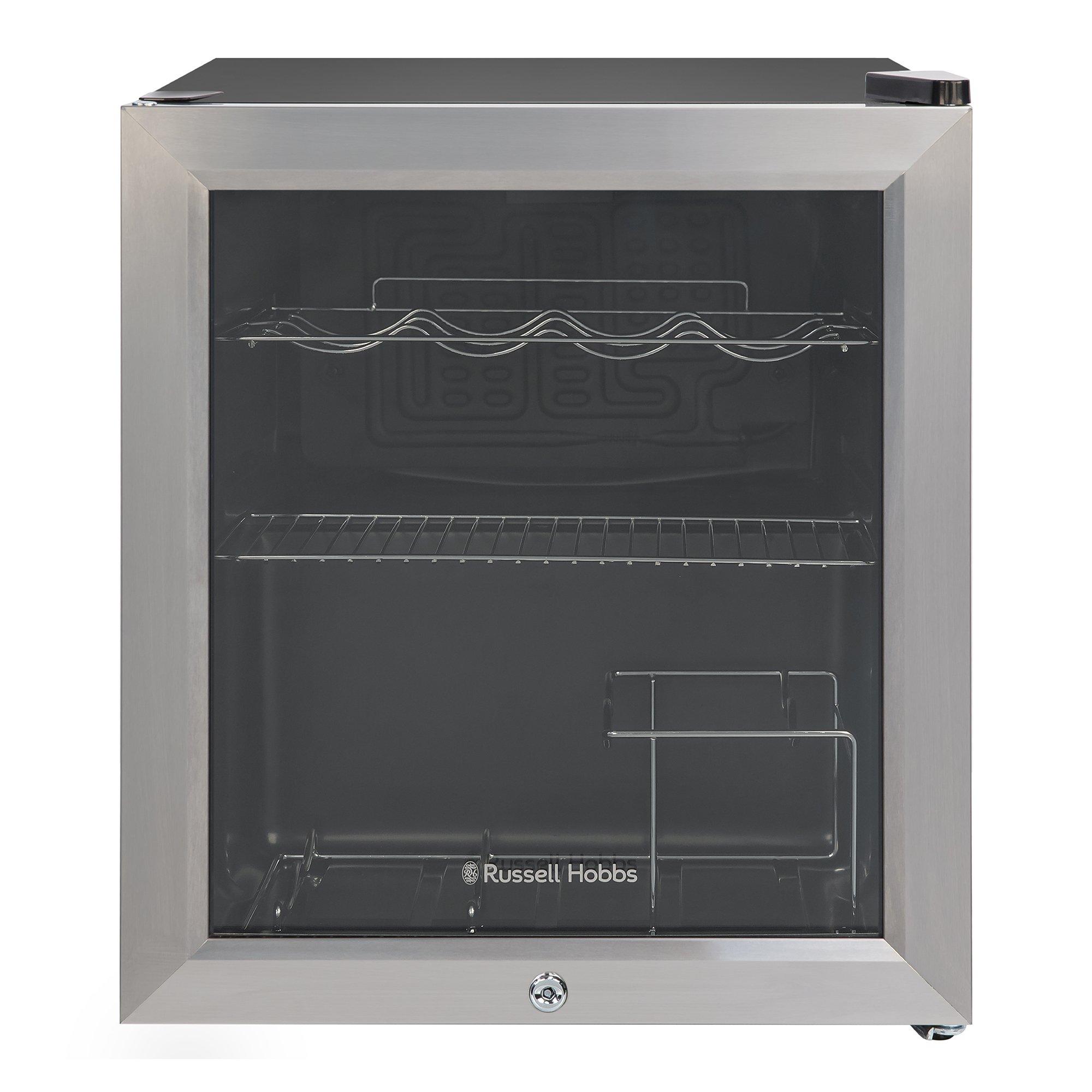 Stainless Steel - Russell Hobbs - RHGWC3SS-C-LCK 12 Bottle Lockable Wine Cooler - 8
