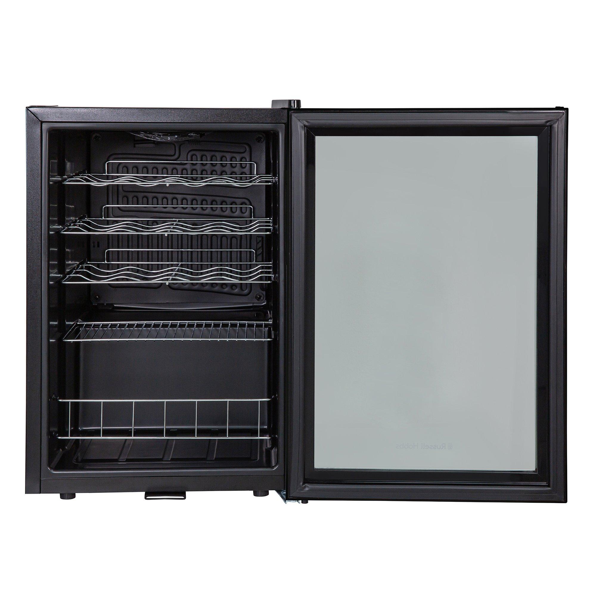 Black - Russell Hobbs - RHGWC4B-LCK 20 Bottle Lockable Wine Cooler Black - 7