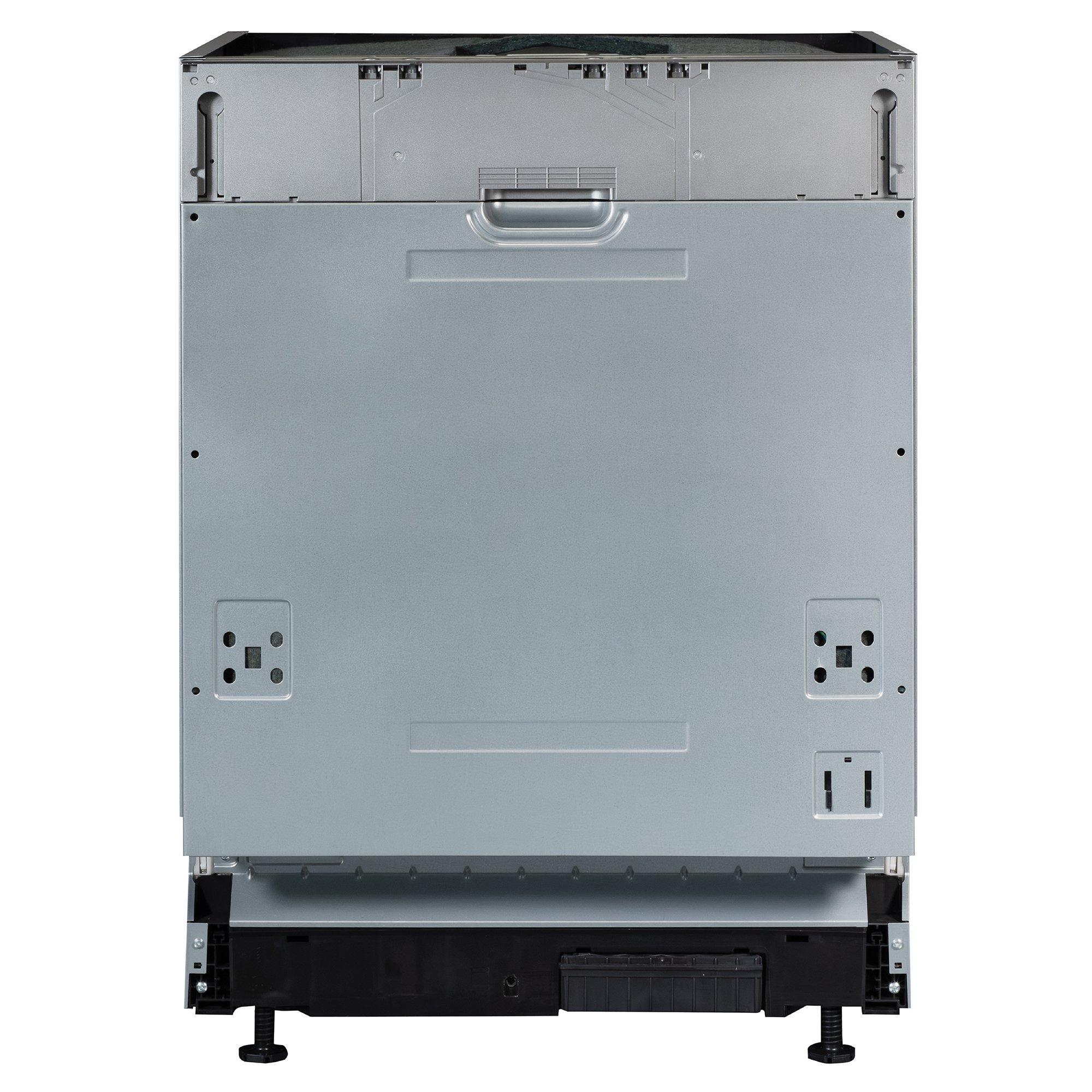 Silver - Russell Hobbs - RH60BIDW00C1 Built-In Dishwasher in Silver - 1