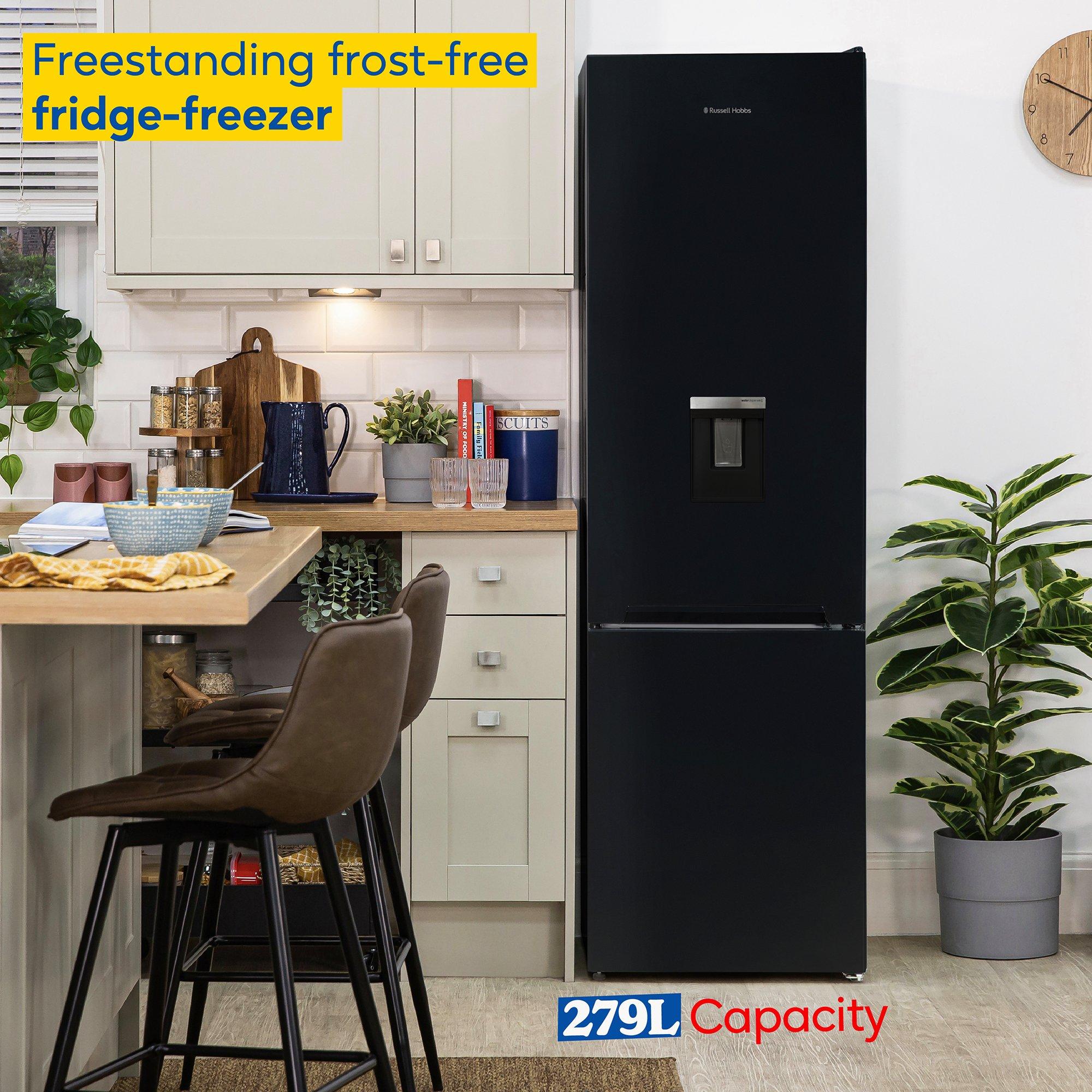 Black - Russell Hobbs - RH180FFFF551E1BWD F/Freezer with Water Dispenser - 3