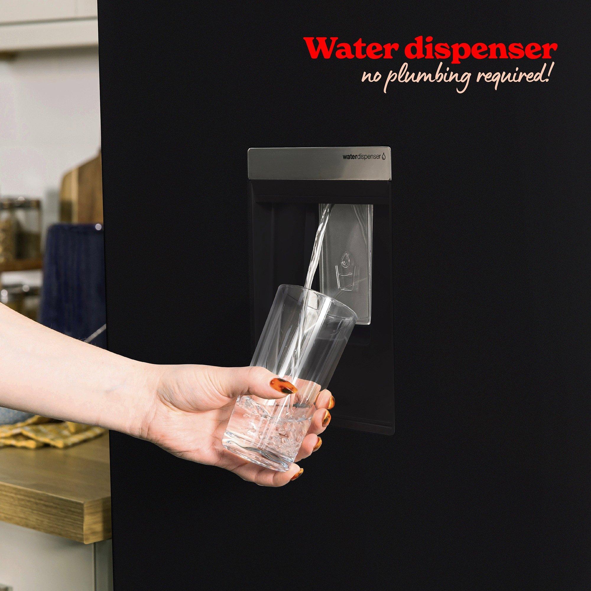 Black - Russell Hobbs - RH180FFFF551E1BWD F/Freezer with Water Dispenser - 6