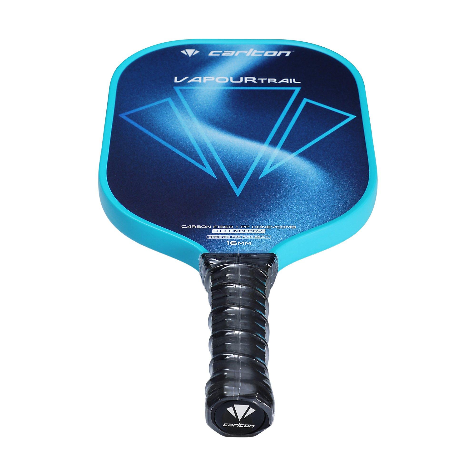 Blue/White - Carlton - Vapour Trail Pickleball Racket - 3