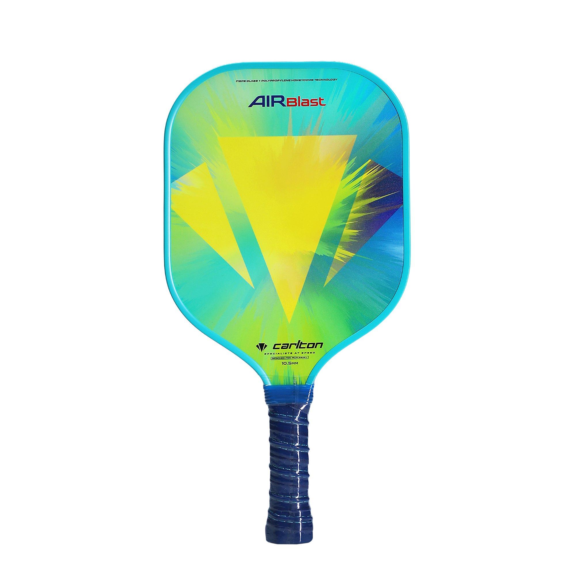 Blue/Yellow - Carlton - AirBlast Pickleball Racket - 1