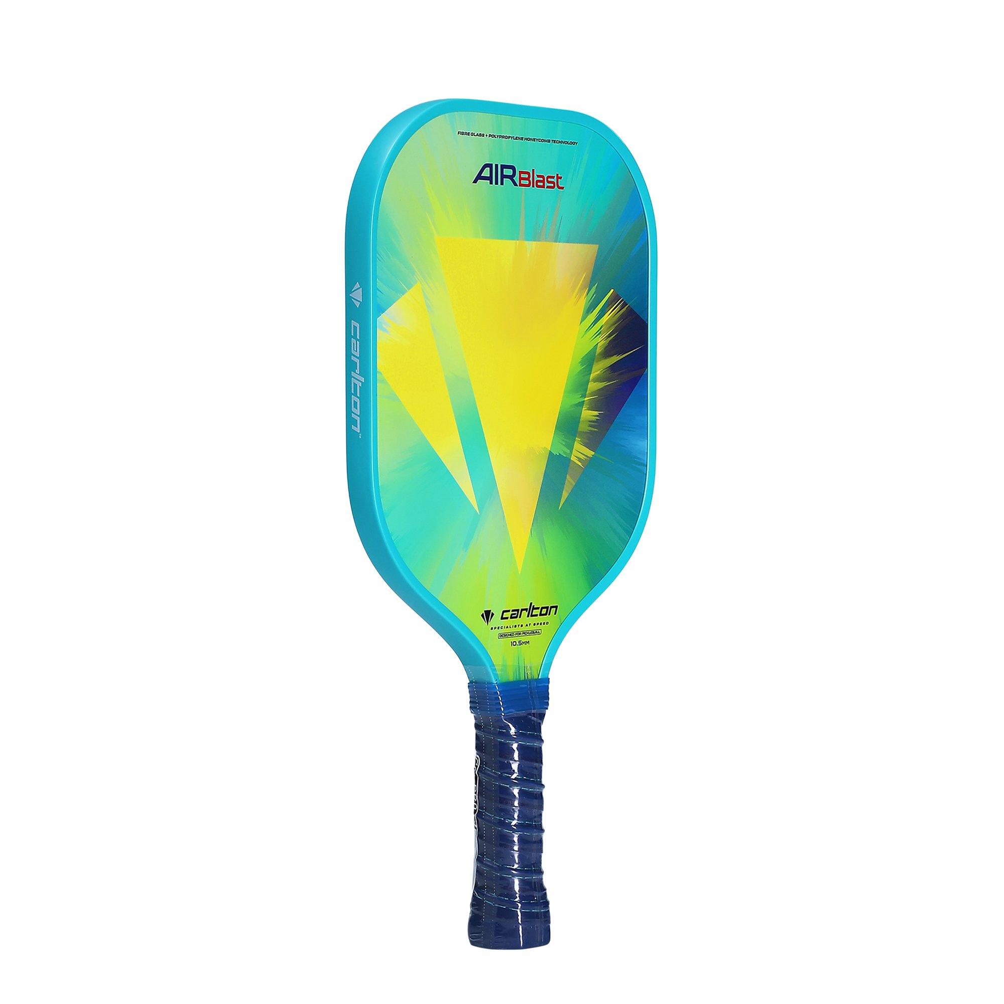 Blue/Yellow - Carlton - AirBlast Pickleball Racket - 2