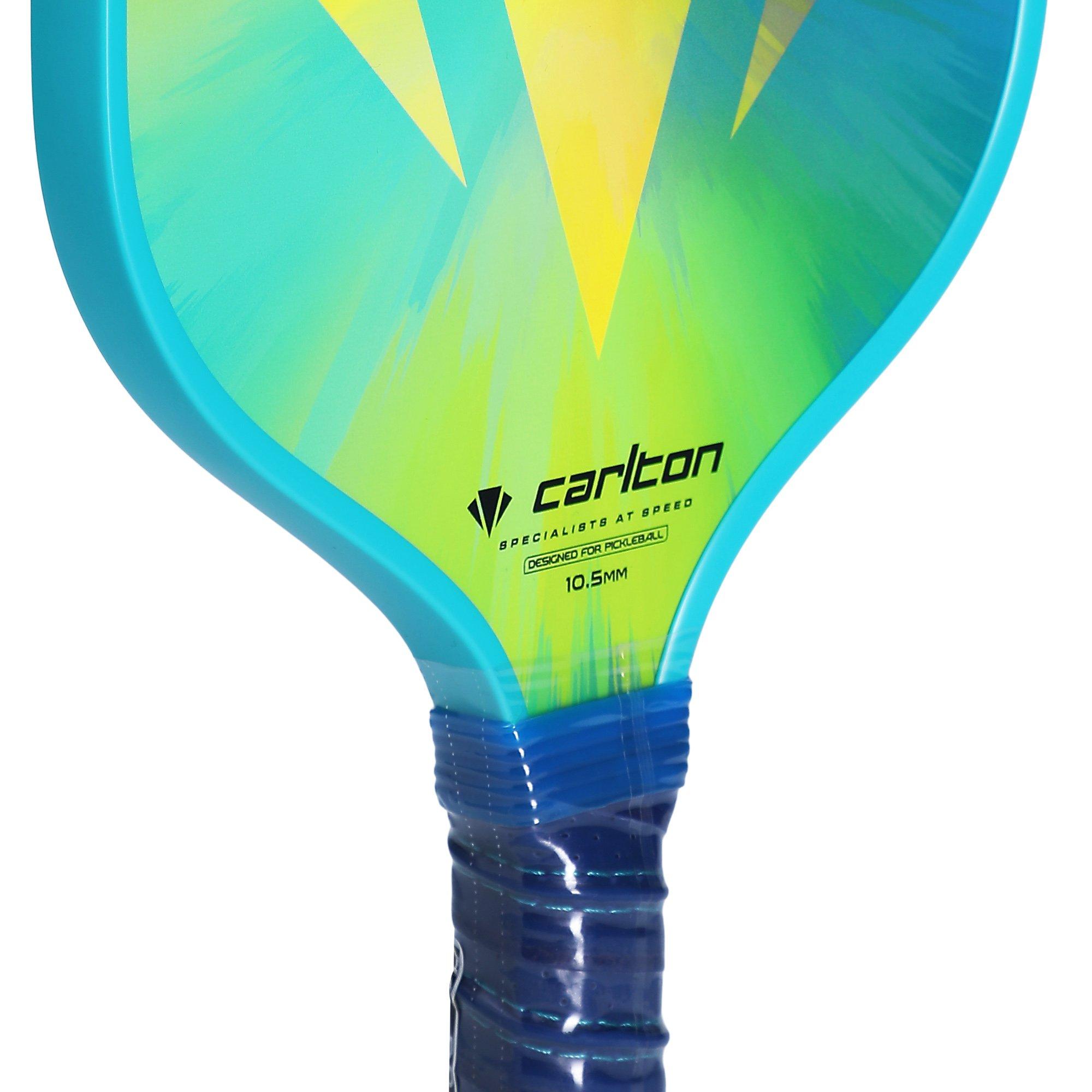 Blue/Yellow - Carlton - AirBlast Pickleball Racket - 5
