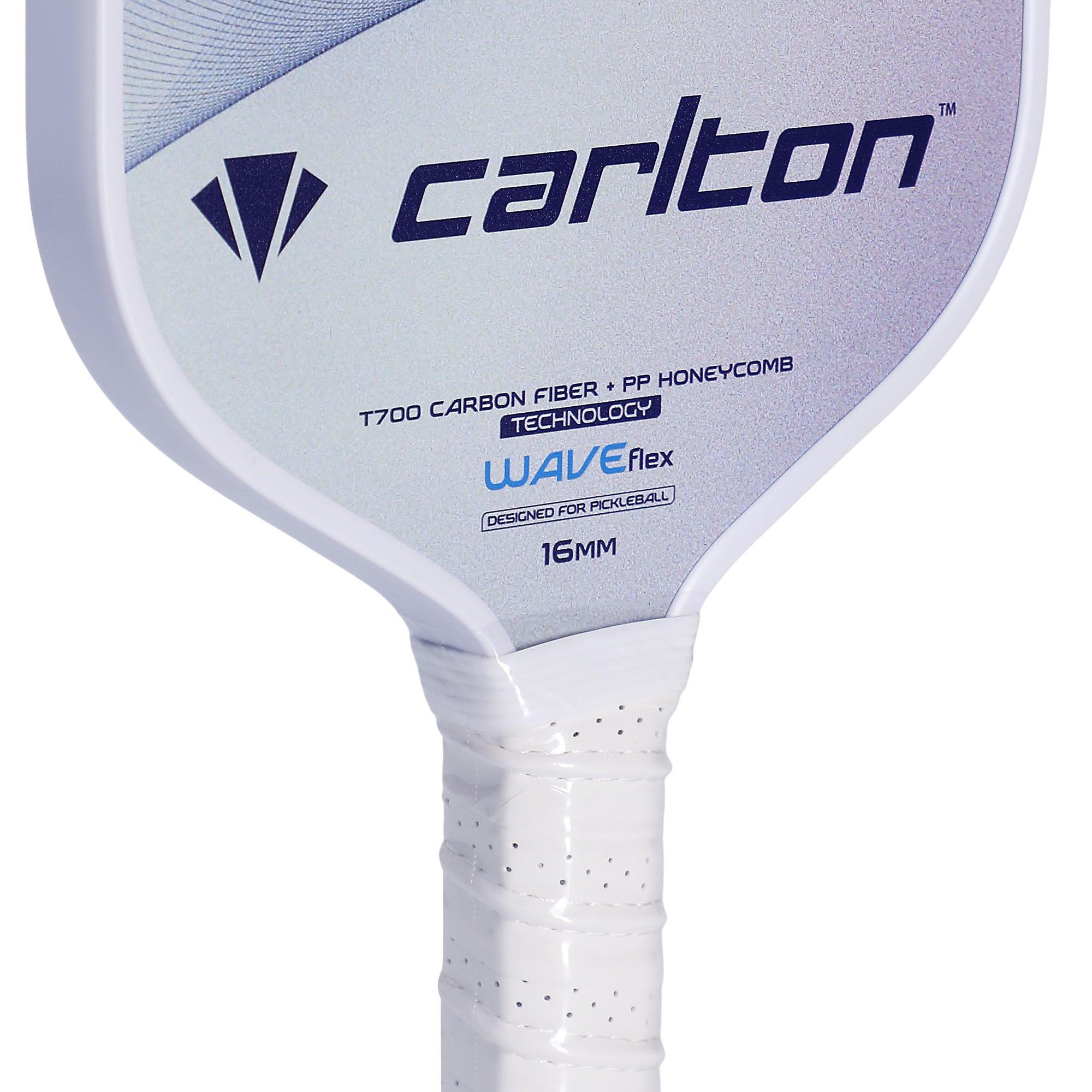Purple/White - Carlton - WaveFlex Pickleball Racket - 5