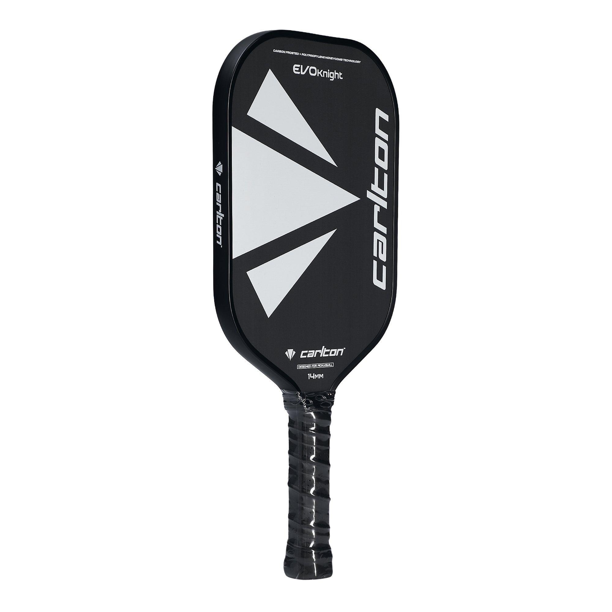 Black/White - Carlton - Evo Knight Pickleball Racket - 2