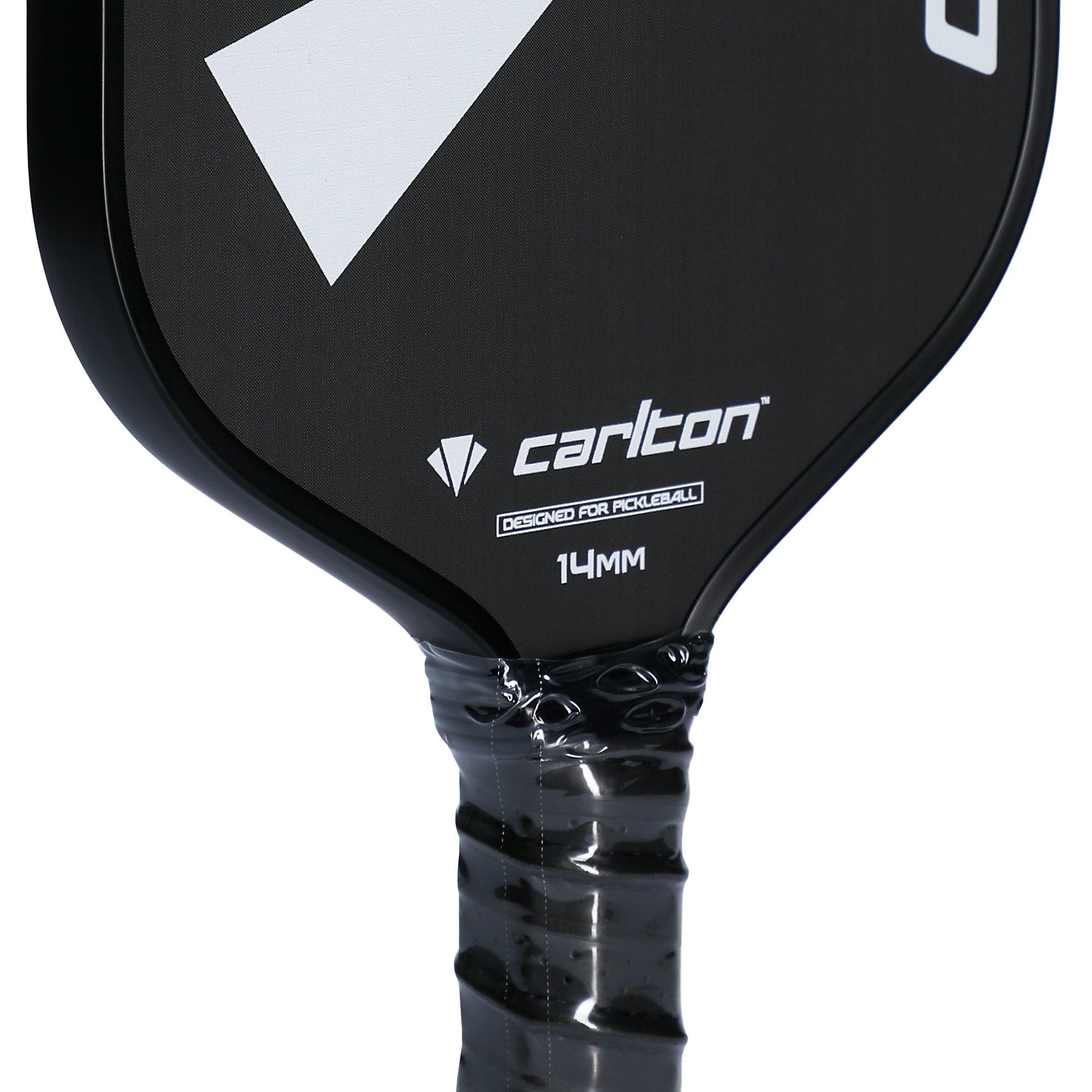 Black/White - Carlton - Evo Knight Pickleball Racket - 5