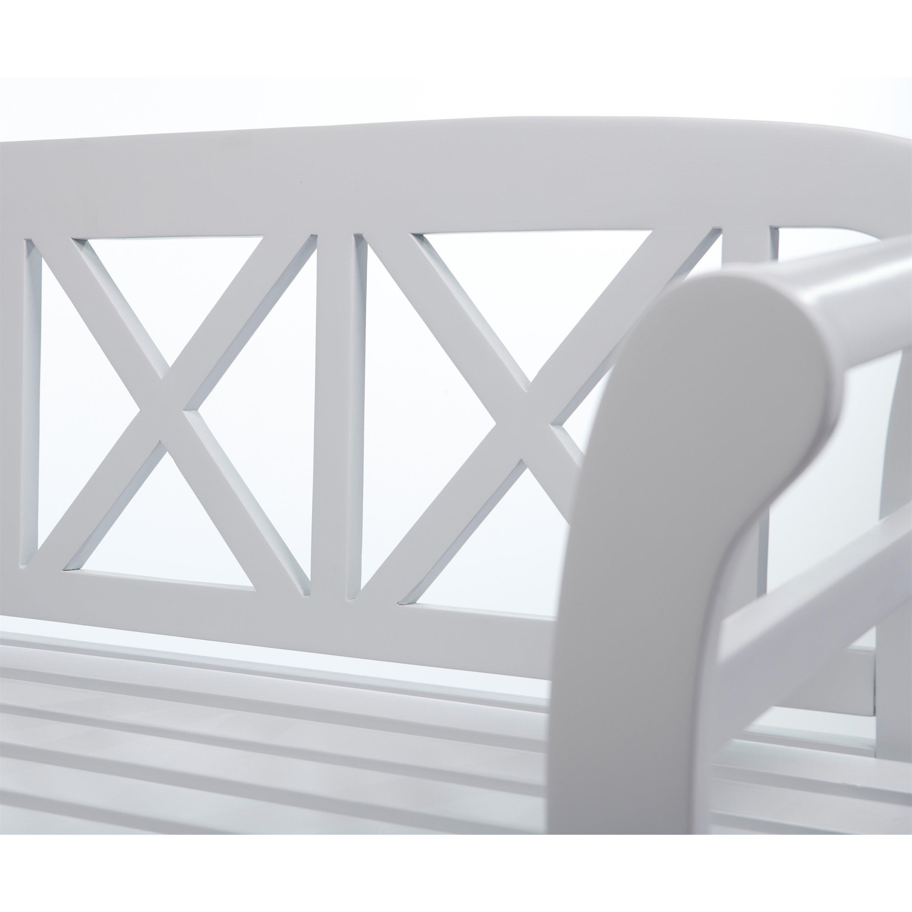 Pearl White - Greenhurst - Seaford Portable Stowaway Dining Set - 3