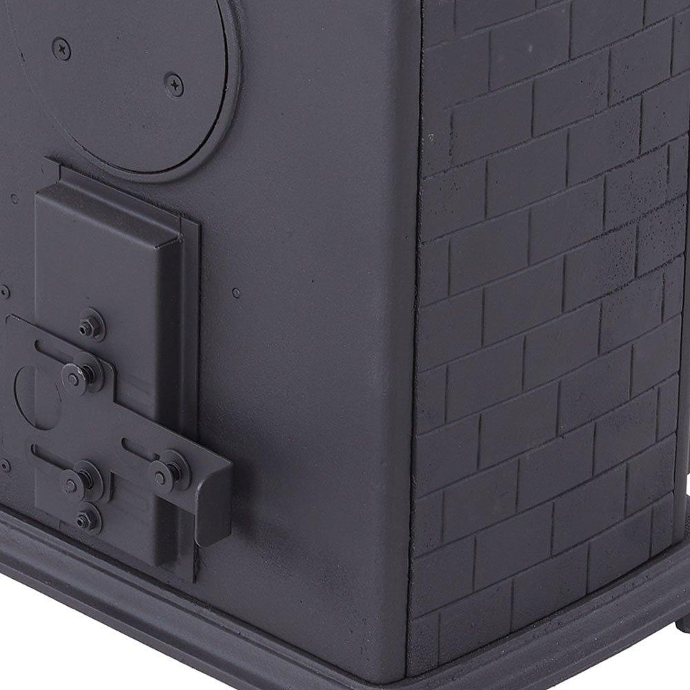 Black - Kabinet UK - High Efficiency Wood Burning Stove Fireplace - 12