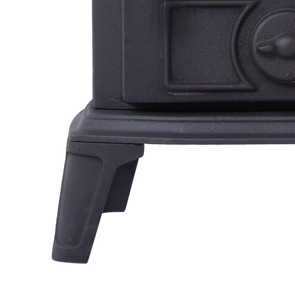 Black - Kabinet UK - High Efficiency Wood Burning Stove Fireplace - 9