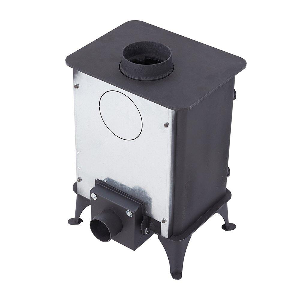 Black - Kabinet UK - High Efficiency Wood Burning Stove Fireplace - 7