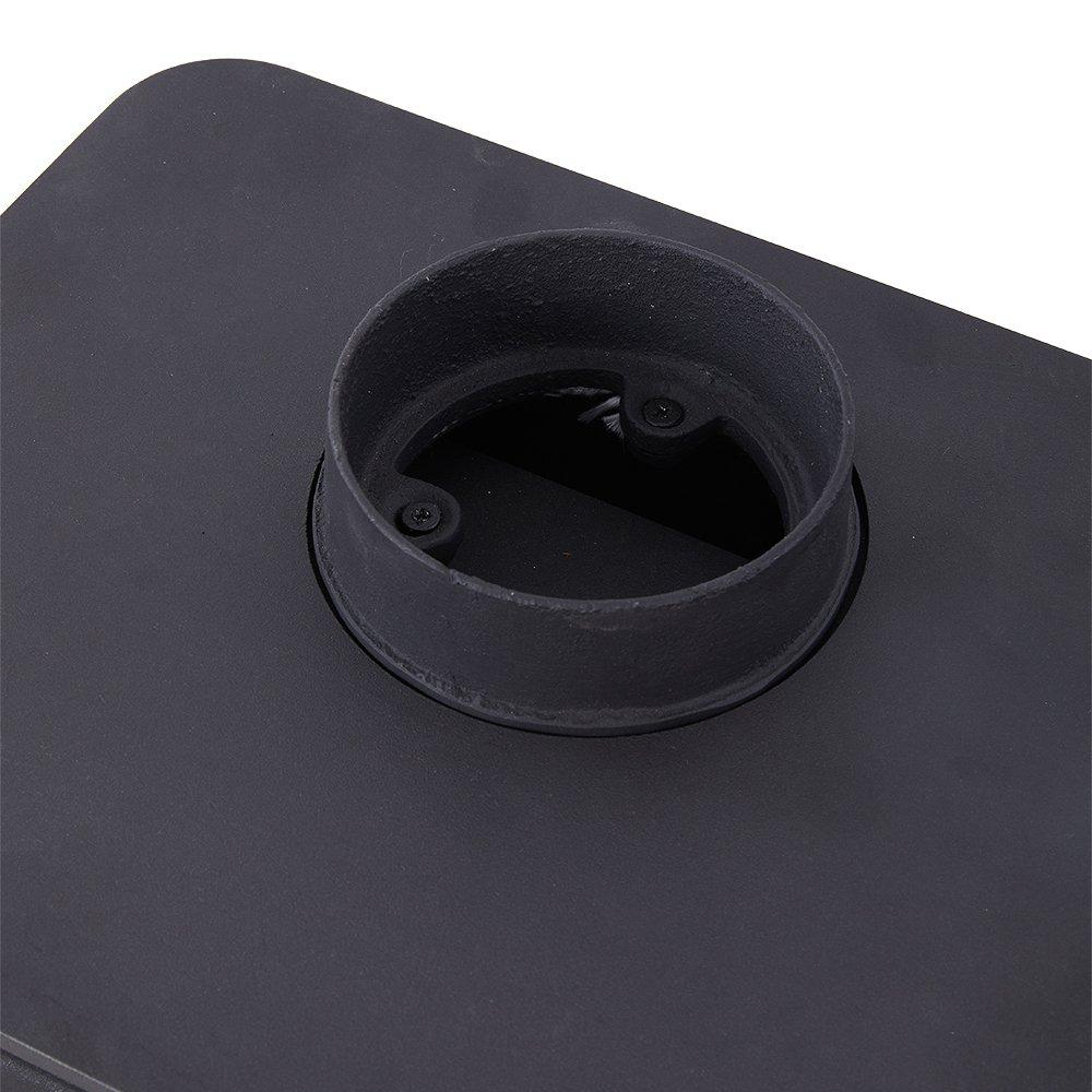 Black - Kabinet UK - High Efficiency Wood Burning Stove Fireplace - 9