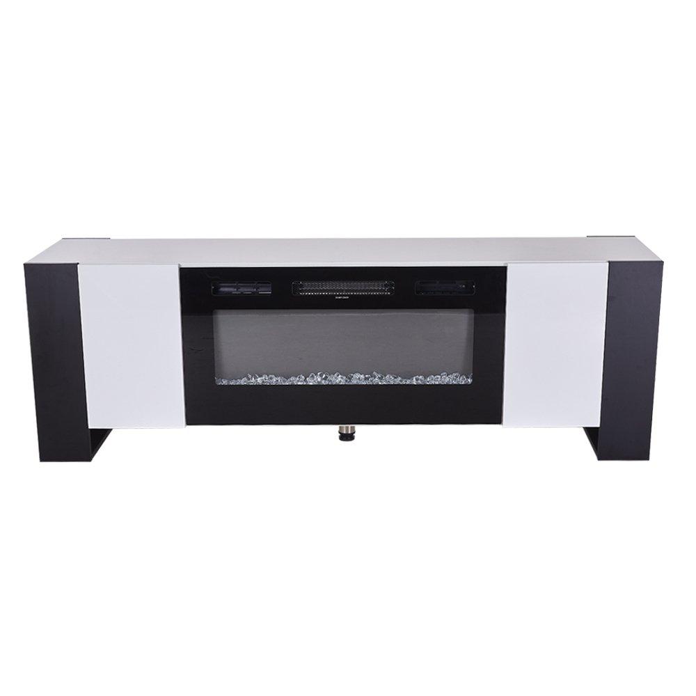 Blackwhite - Kabinet UK - Electric Fireplace TV Stand with Remote Control - 1
