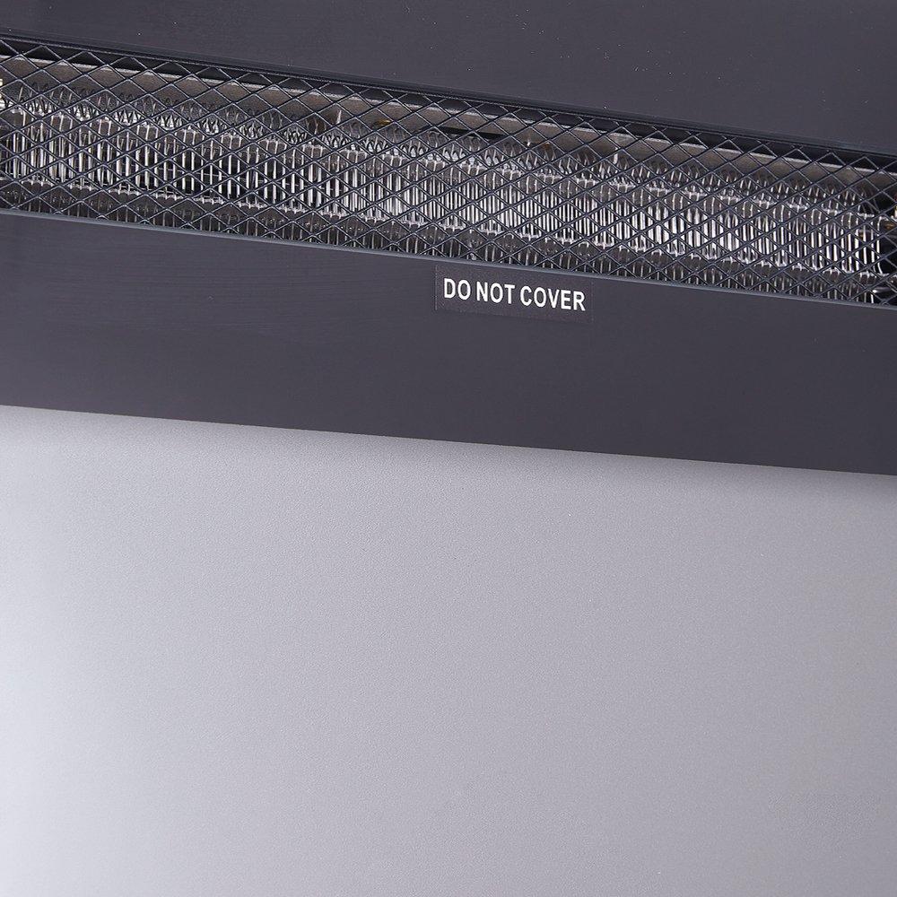 Blackwhite - Kabinet UK - Electric Fireplace TV Stand with Remote Control - 9