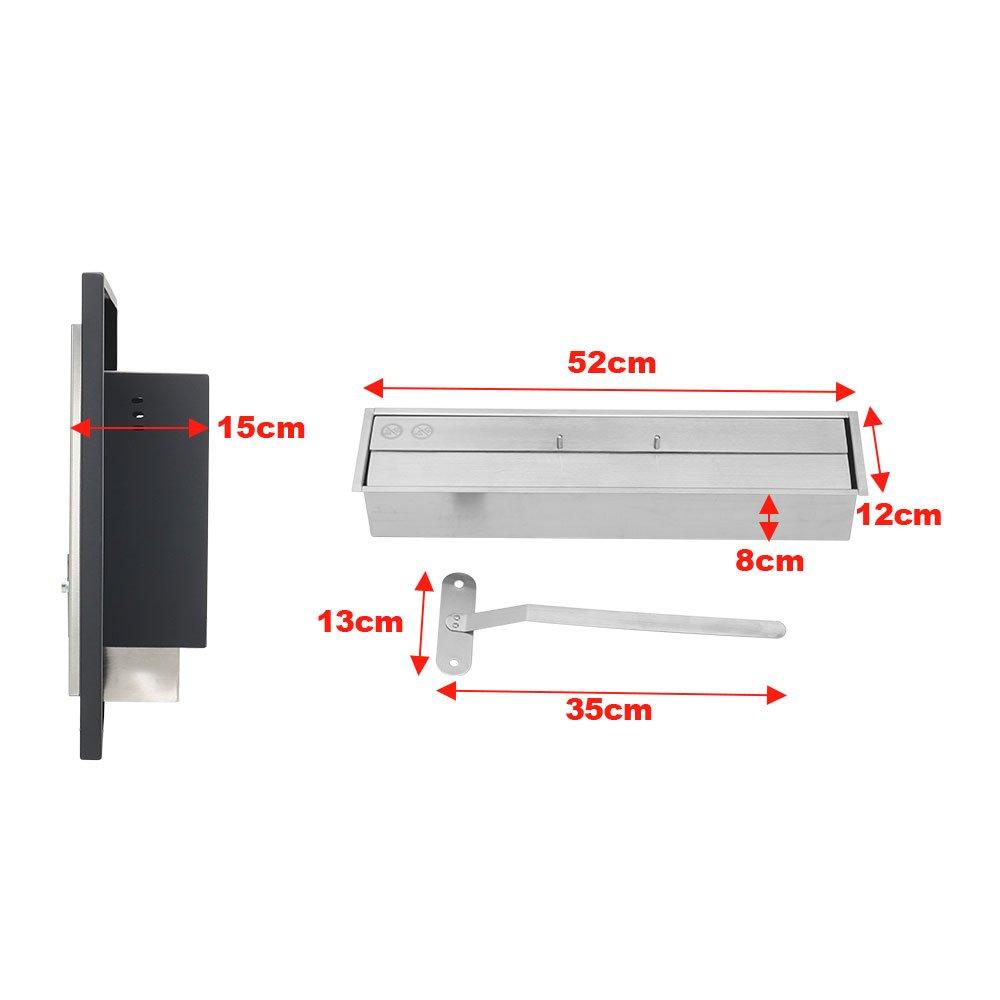 Blacksilver - Kabinet UK - Ethanol Fireplace Stainless Steel Heater - 9