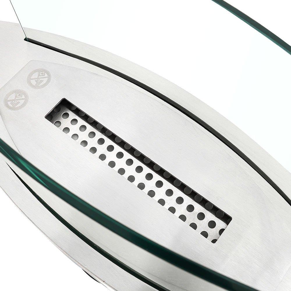 Chrome - Kabinet UK - Stainless Steel Tabletop Ethanol Fireplace - 11
