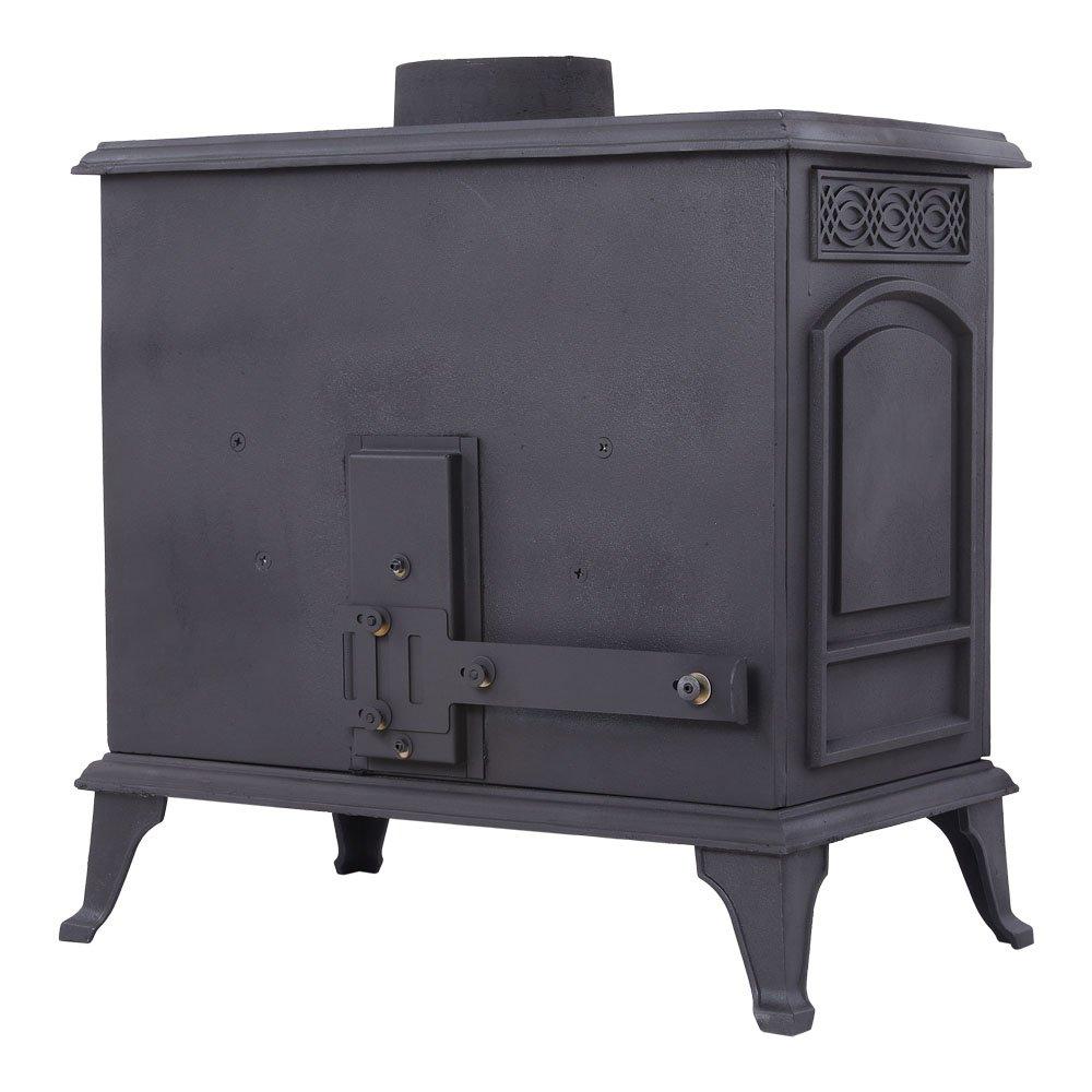 Black - Kabinet UK - High Efficiency Wood Burning Stove Fireplace - 5