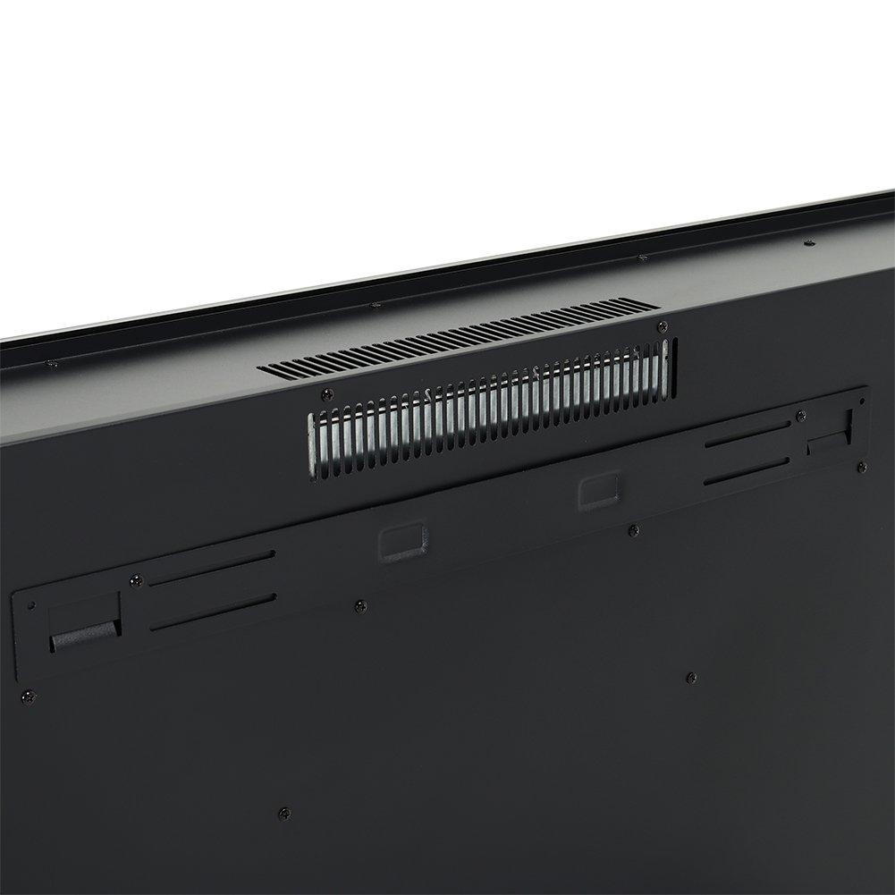 Black - Kabinet UK - Linear Electric Fireplace Recessed in Black - 11