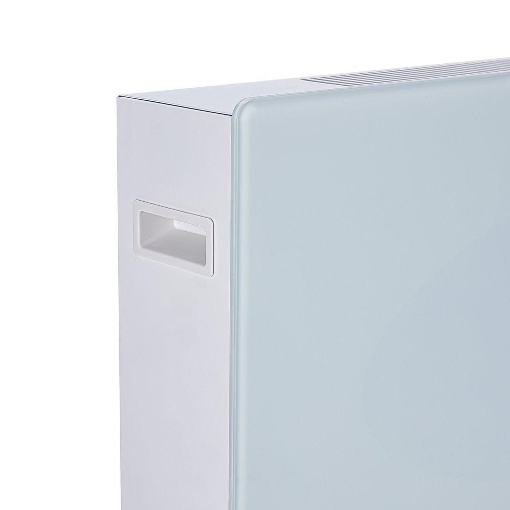 White - Kabinet UK - Freestanding Electric Fireplace with Remote - 10