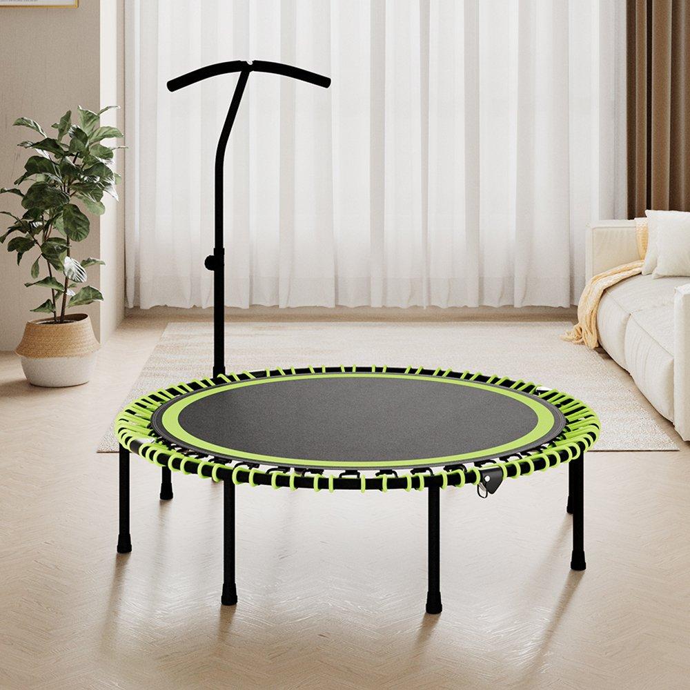 Life Ideas Sport  48In Bungee Cords Foldable Round Trampoline - Green