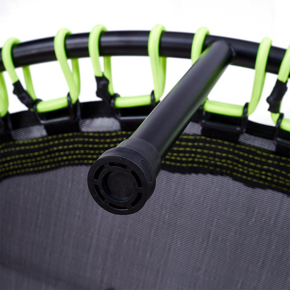 Green - LIFE IDEAS SPORT - 48in Bungee Cords Foldable Round Trampoline - 10