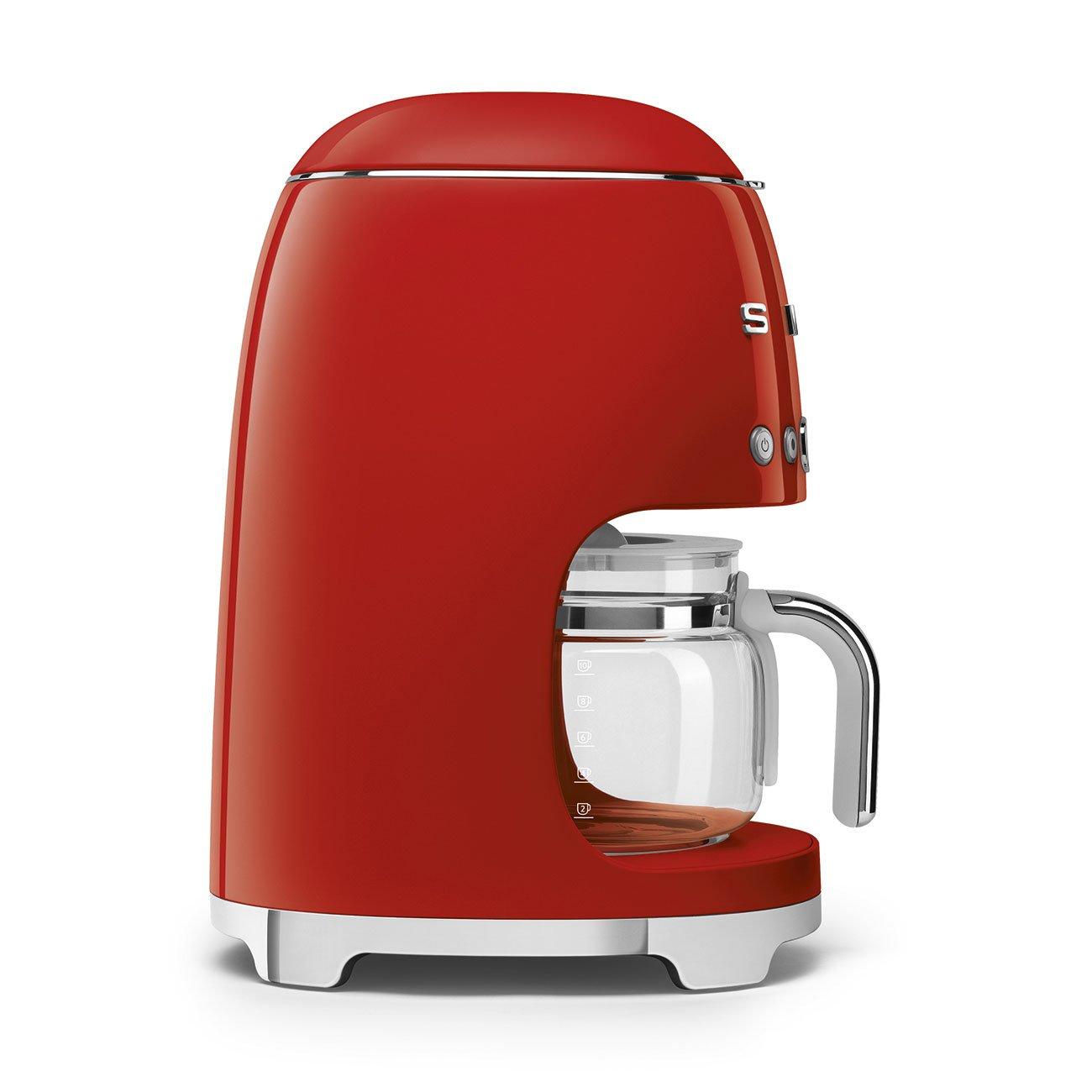 Red - Smeg - 50s Style 10 Cup Drip Coffee Machine - 3