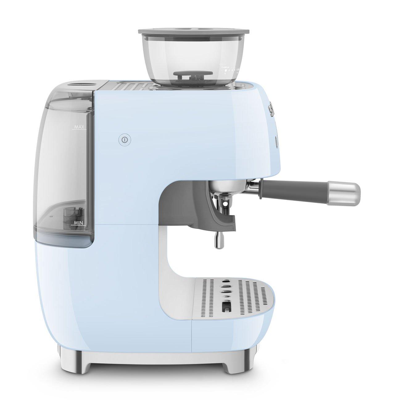 None - Smeg - 50s Style Espresso Coffee Machine with Grinder - 3