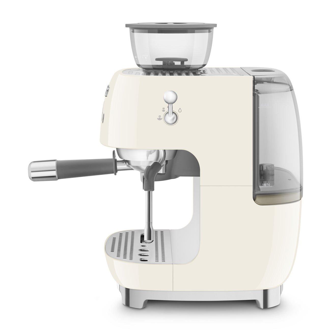 None - Smeg - 50s Style Espresso Coffee Machine with Grinder - 4