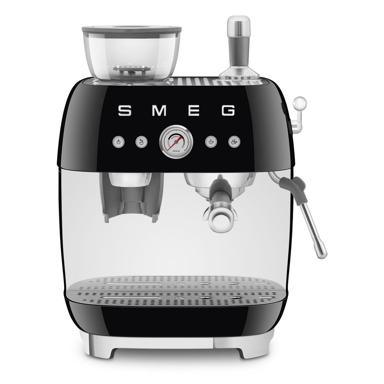 Smeg 50s Style Espresso Coffee Machine with Grinder