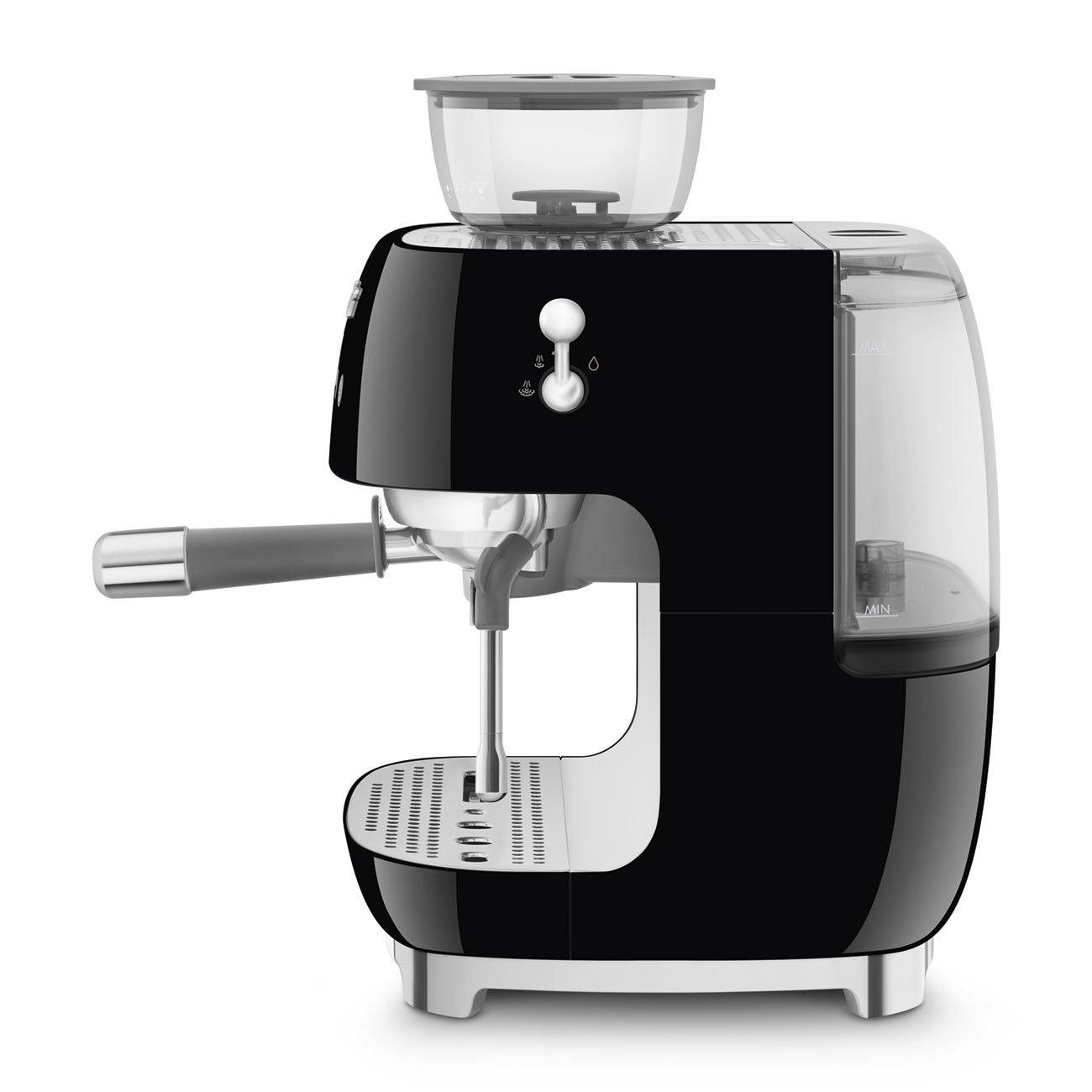 None - Smeg - 50s Style Espresso Coffee Machine with Grinder - 4