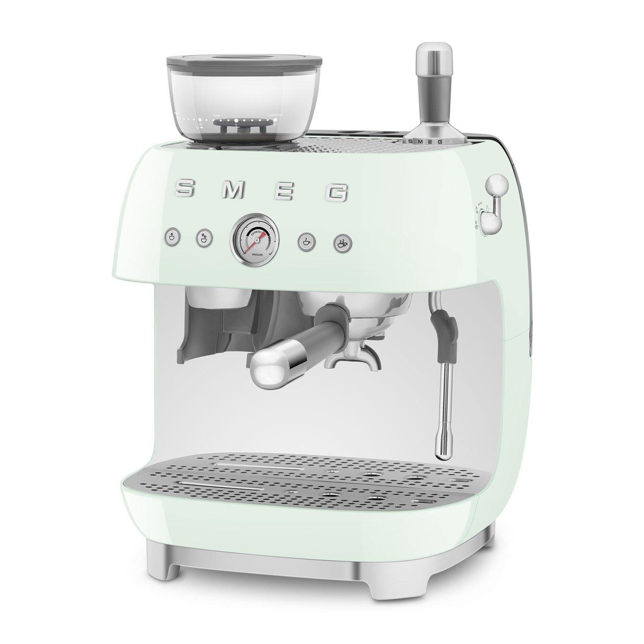None - Smeg - 50s Style Espresso Coffee Machine with Grinder - 2