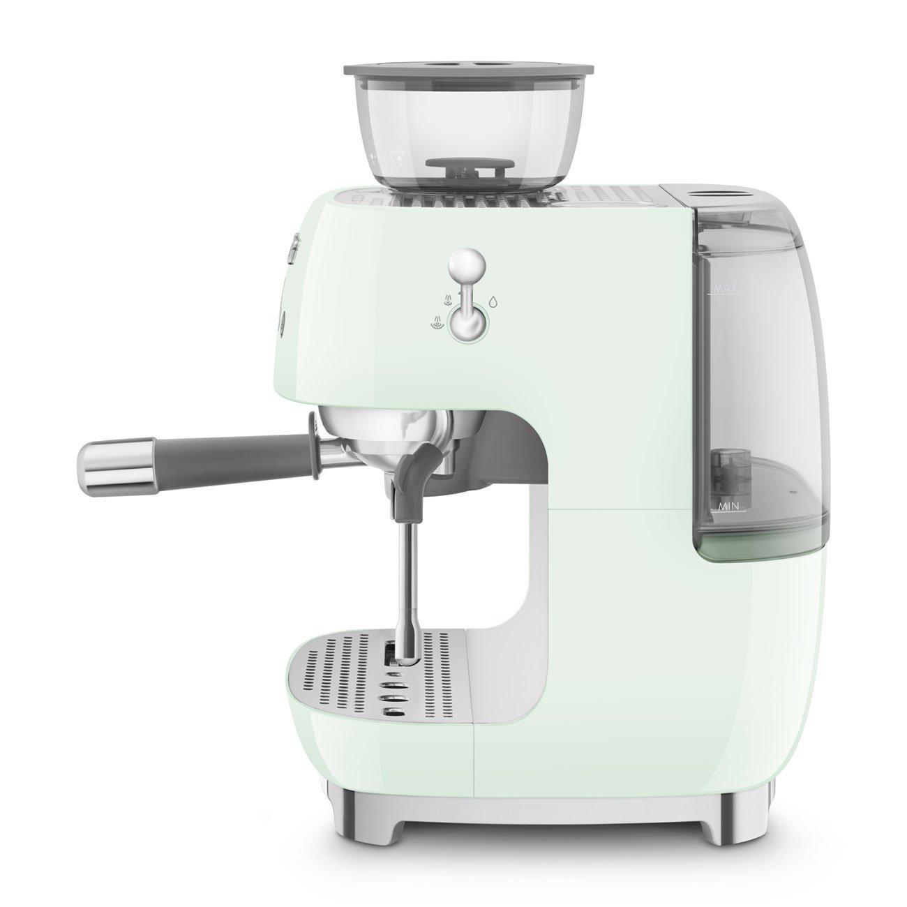 None - Smeg - 50s Style Espresso Coffee Machine with Grinder - 4