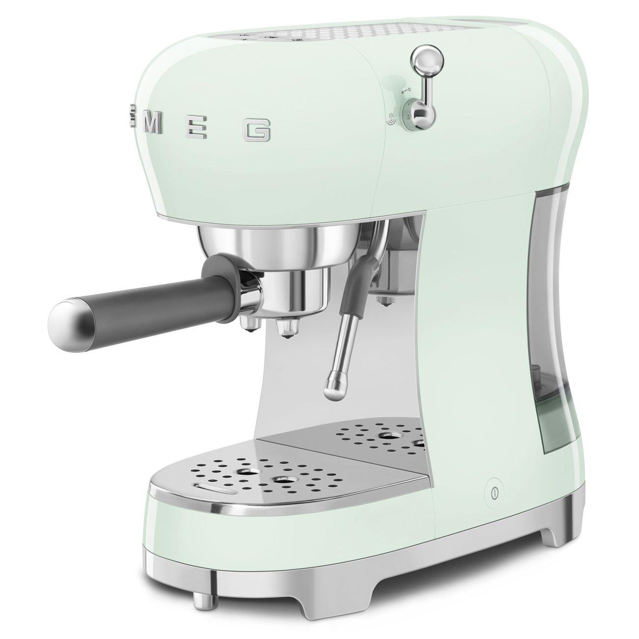 Pastel Green - Smeg - Espresso Coffee Machine in Pastel Green - 3