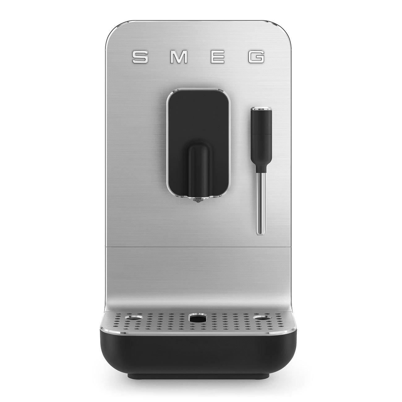Smeg Black Bean To Cup Coffee Machine With Steam Wand In - Image 3