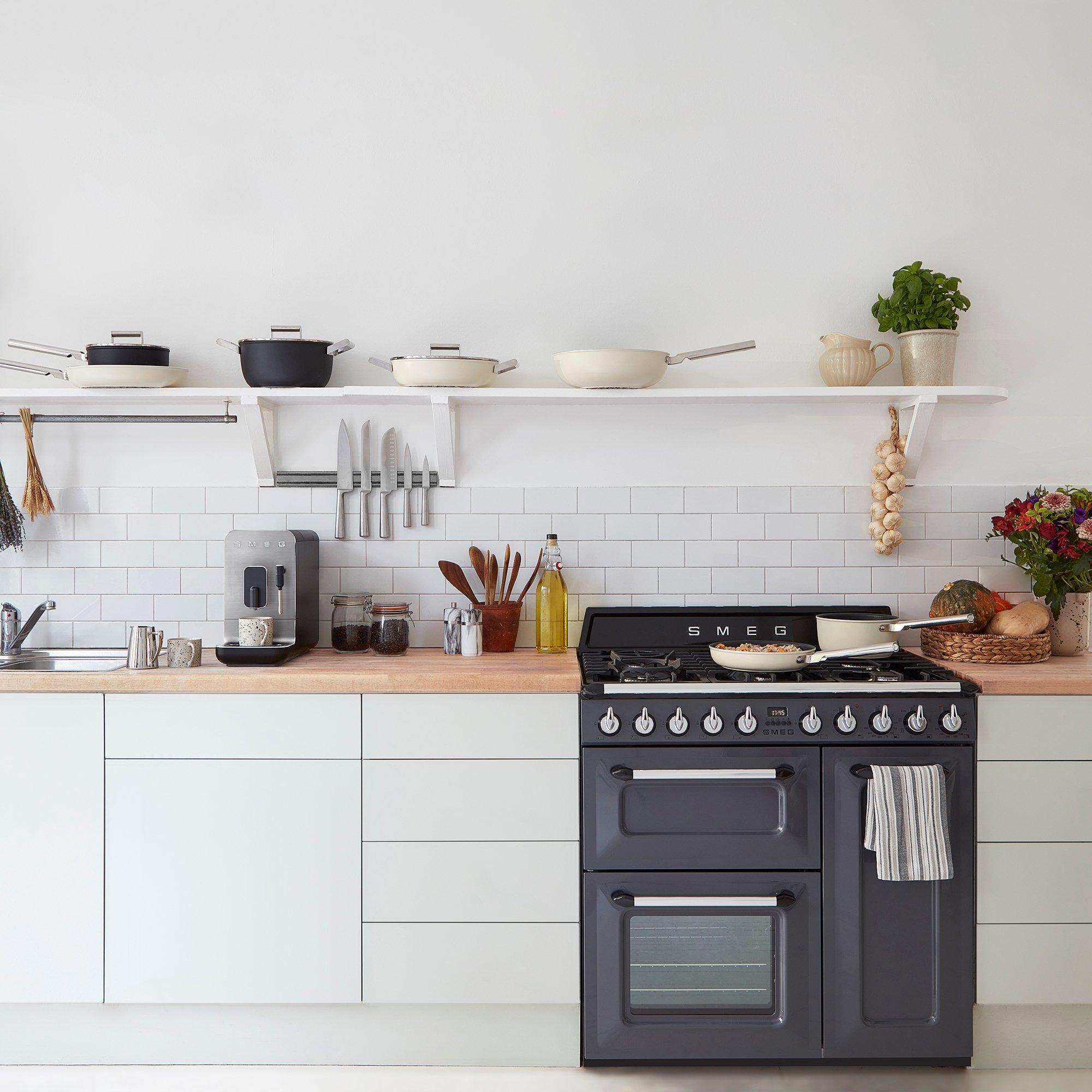 None - Smeg - Bean to Cup Coffee Machine Matte Black - 9