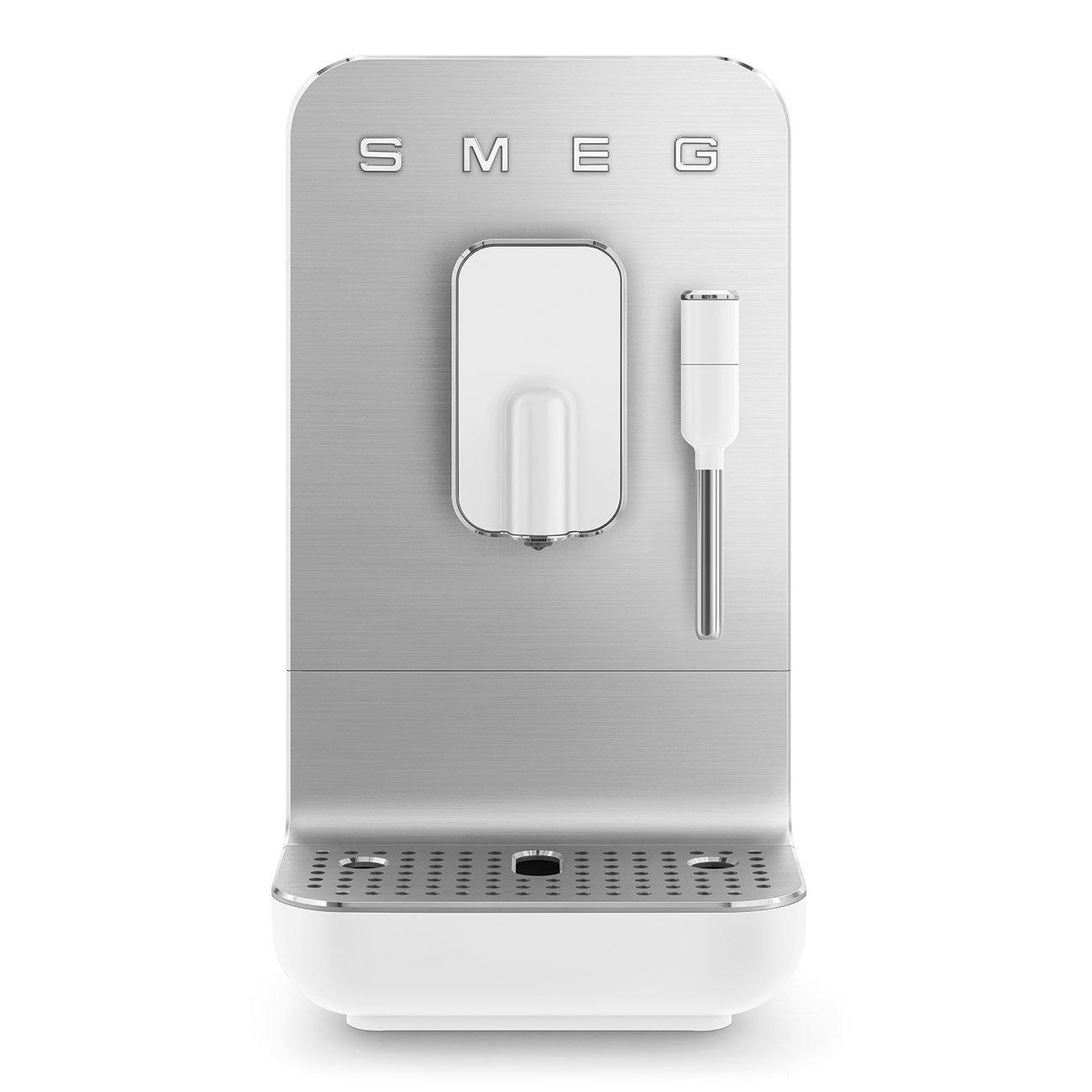 Smeg  Espresso Coffee Machine In Matt White - Medium