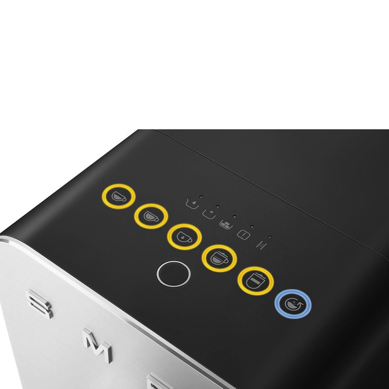 None - Smeg - Bean to Cup Machine Matte Black - 4