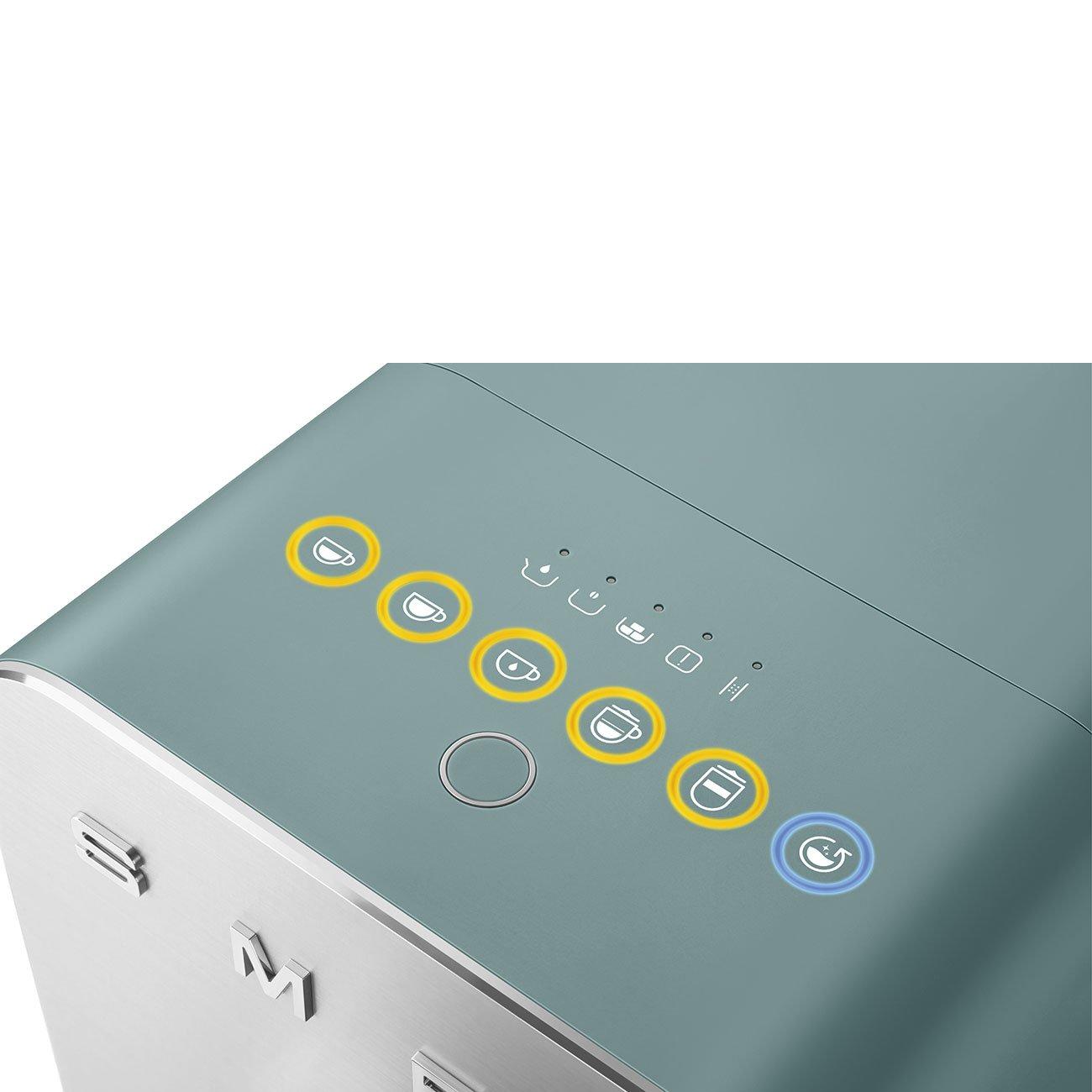 None - Smeg - Bean to Cup Machine Emerald Green - 4