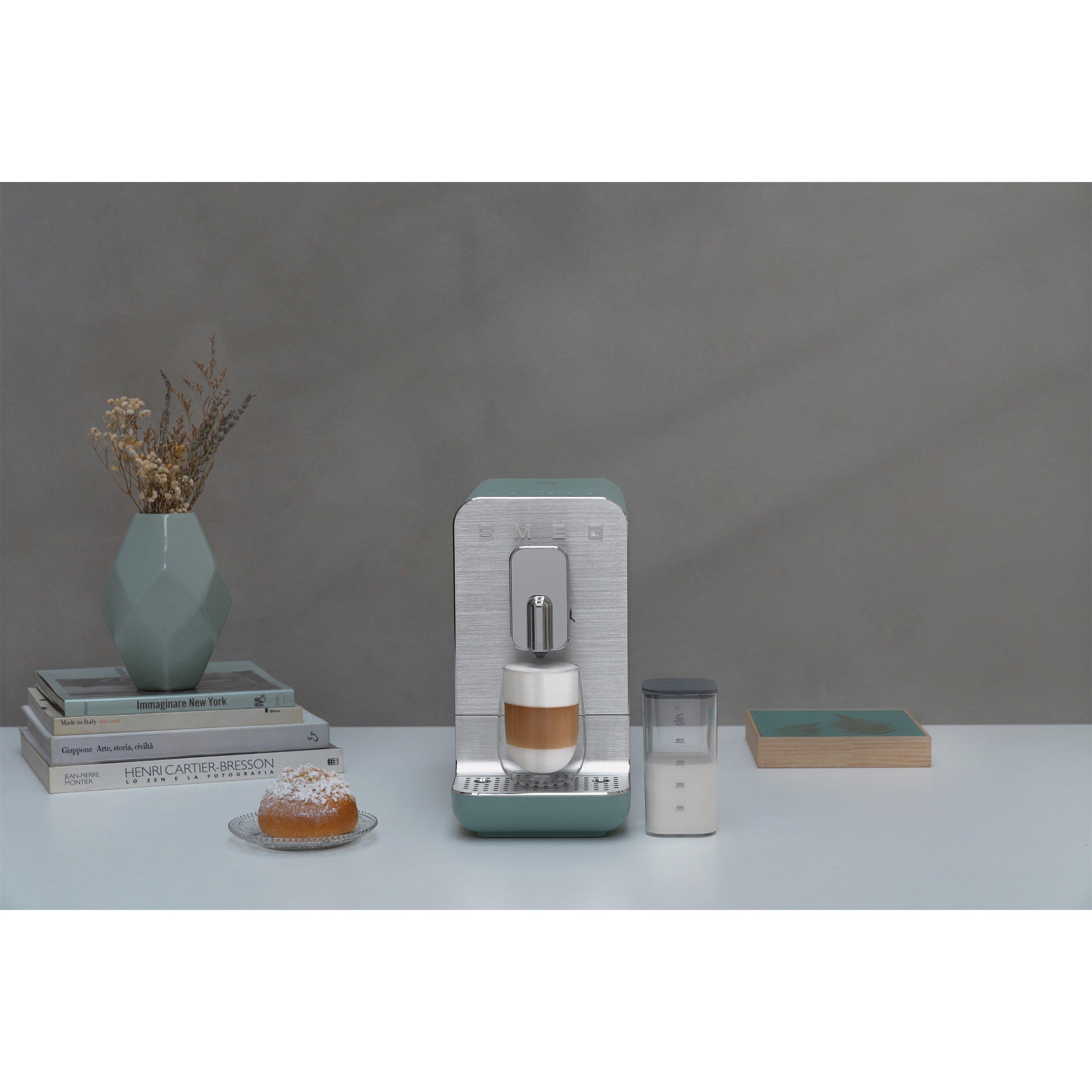 None - Smeg - Bean to Cup Machine Emerald Green - 8