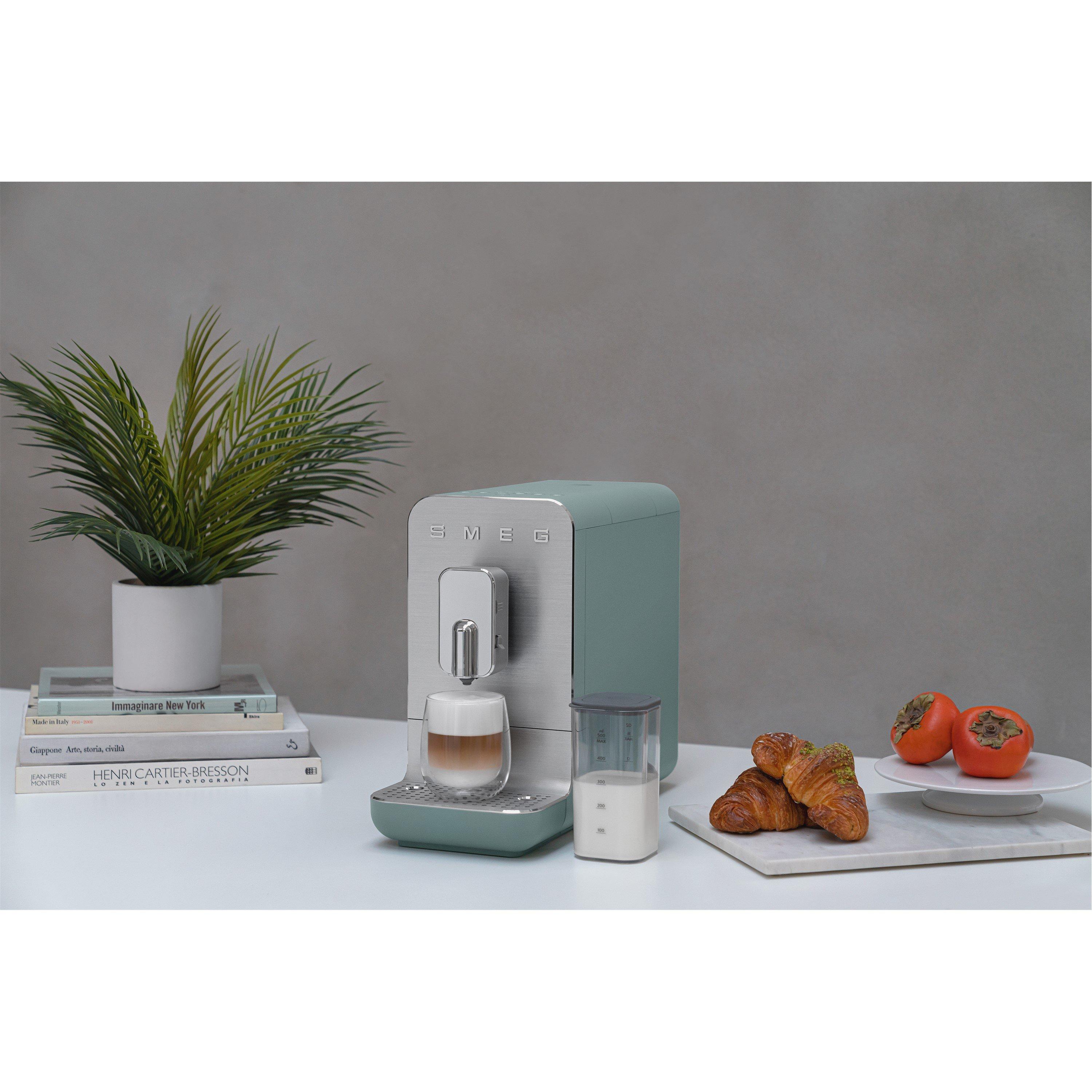 None - Smeg - Bean to Cup Machine Emerald Green - 9