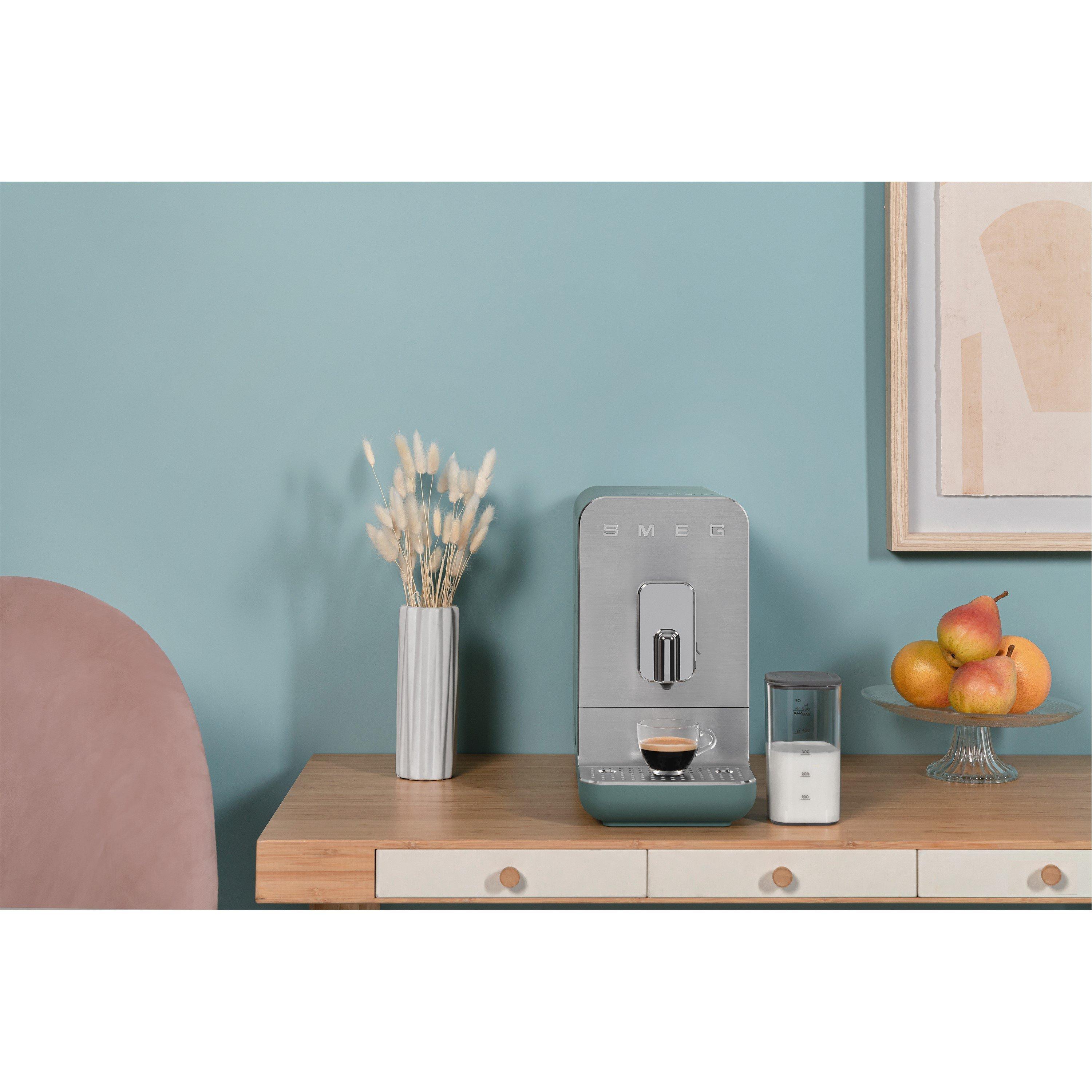 None - Smeg - Bean to Cup Machine Emerald Green - 10