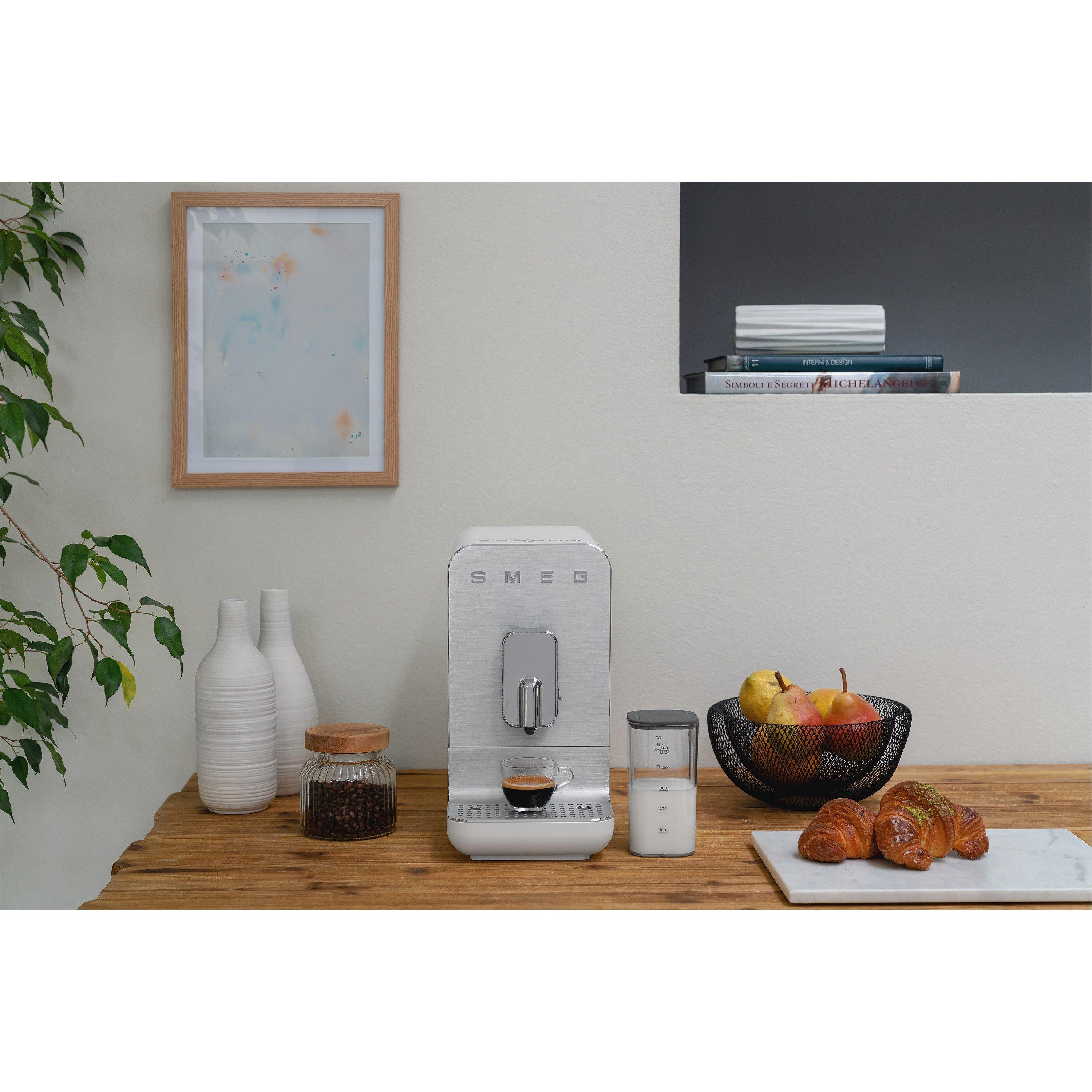 None - Smeg - Bean to Cup Machine Matte White - 8