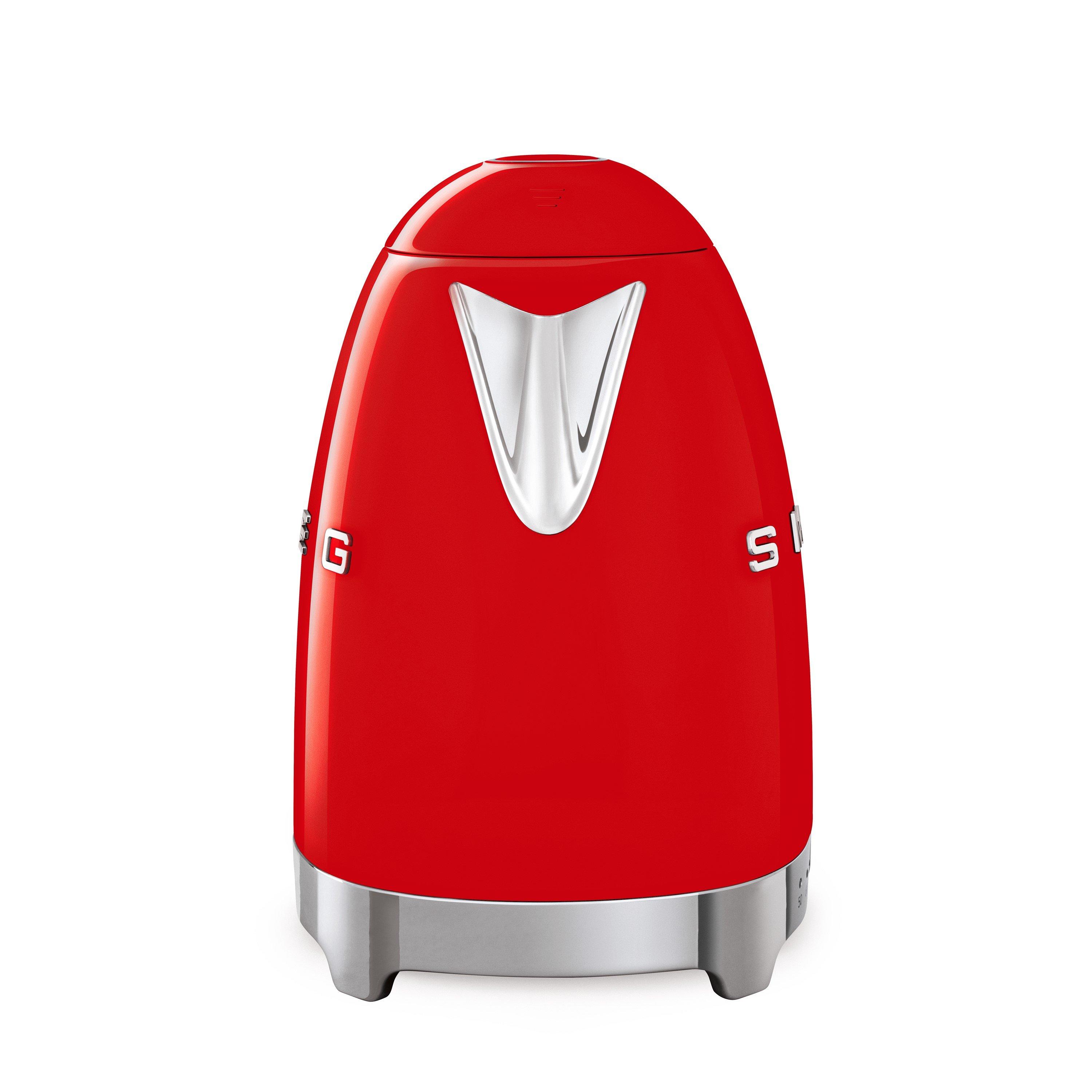 Red - Smeg - 50s Style Variable Temperature Kettle 1.7L - 4