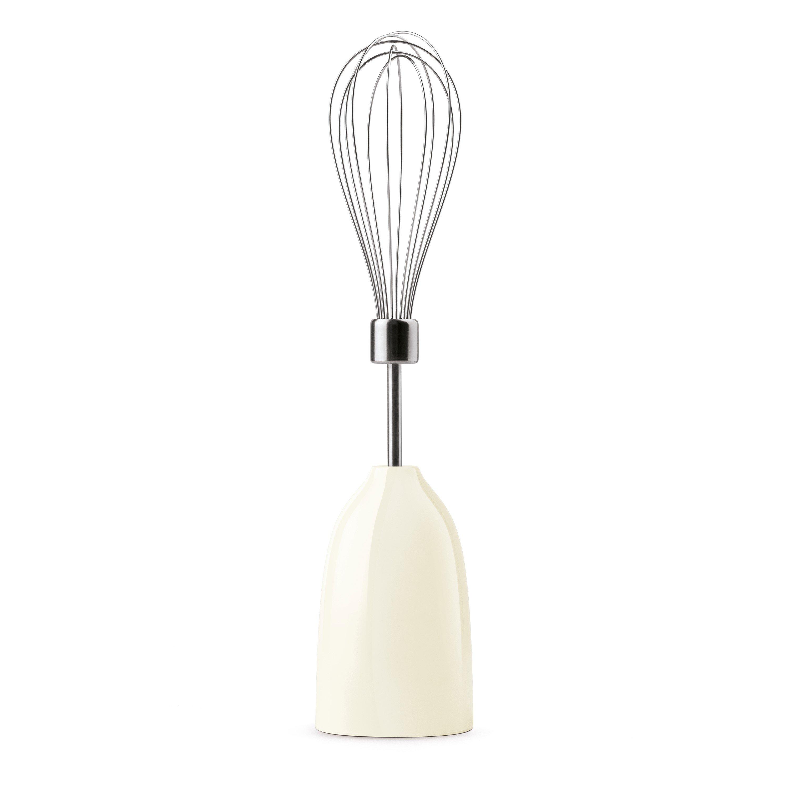 Cream - Smeg - Hand Blender with Accessories in Cream - 7